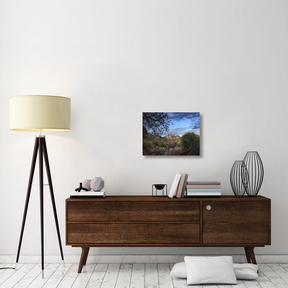 Organ Mountains near Las Cruces, New Mexico-Canvas Art-24&quotx18"