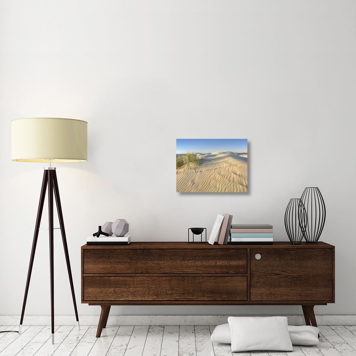 Sand dunes, Monahans Sandhills State Park, Texas-Canvas Art-24&quotx18"