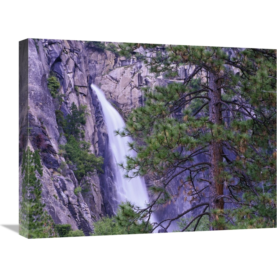 The Cascades from Yosemite National Park, California-Canvas Art-24&quotx18"