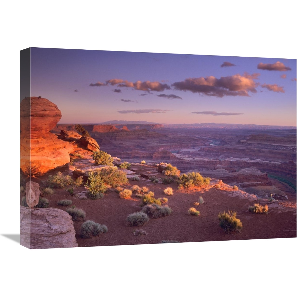 Green River Overlook, Canyonlands National Park, Utah-Canvas Art-24&quotx18"