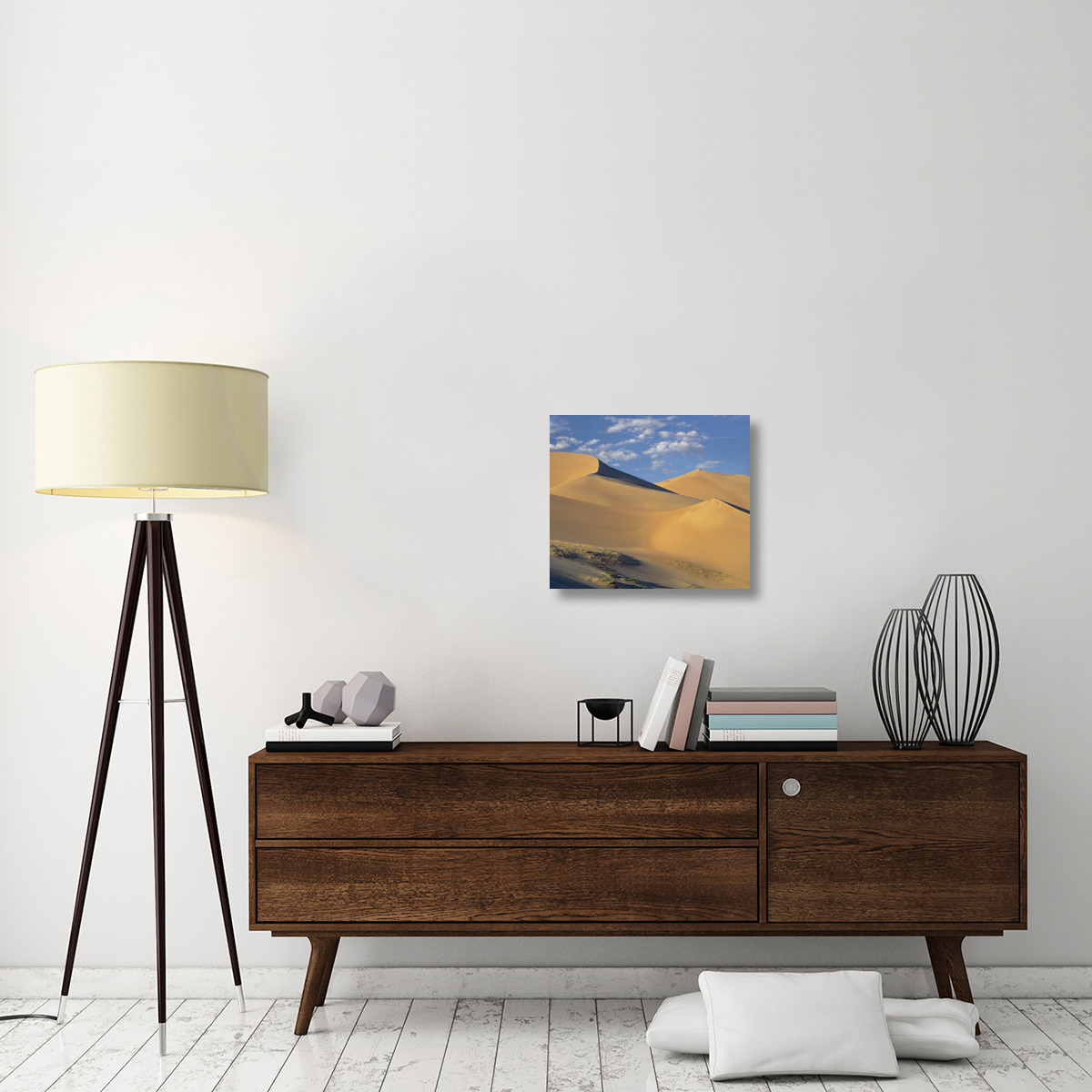 Sand dunes, Great Sand Dunes National Monument, Colorado-Canvas Art-22&quotx19.14"