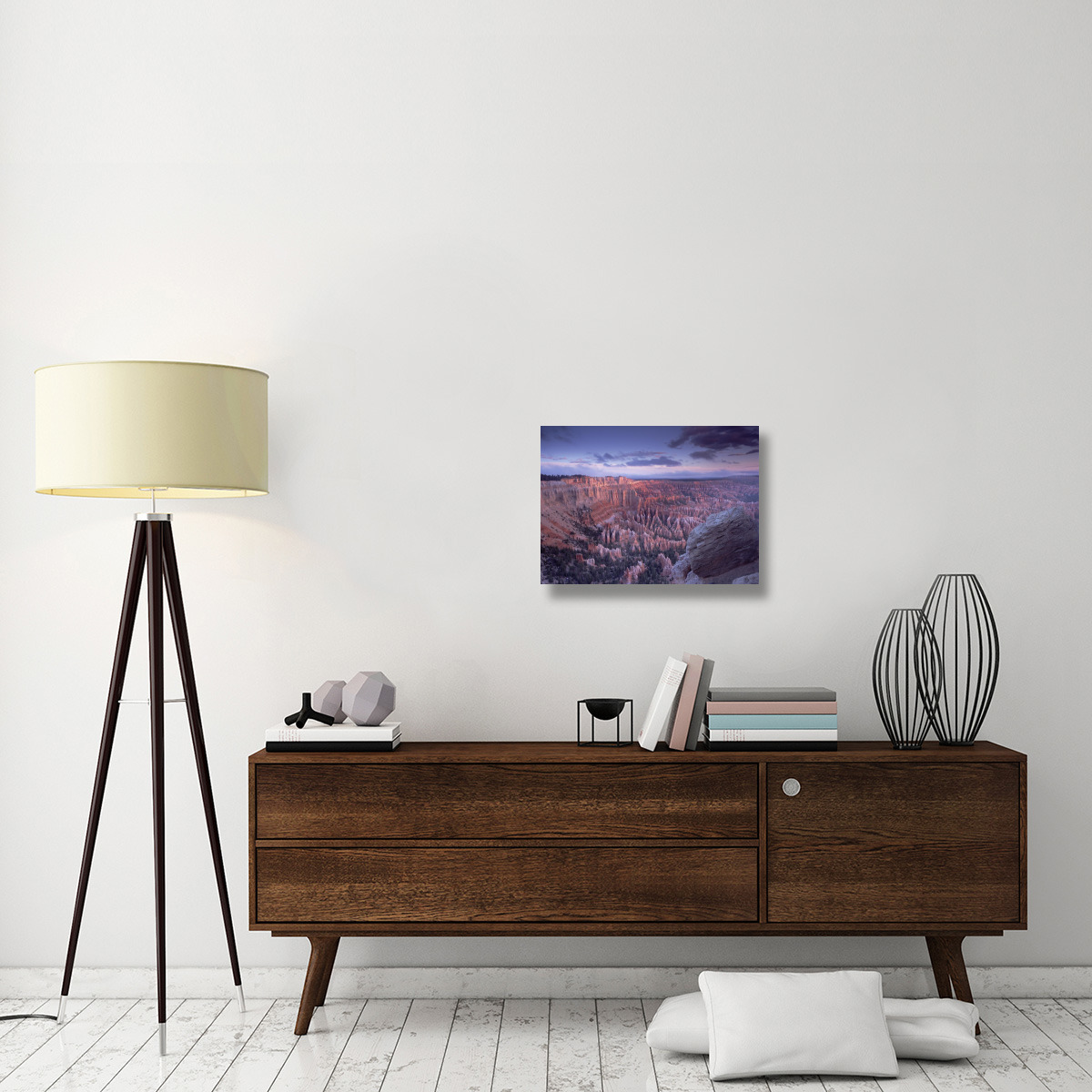 Amphitheater from Bryce Point, Bryce Canyon National Park, Utah-Canvas Art-24&quotx18"