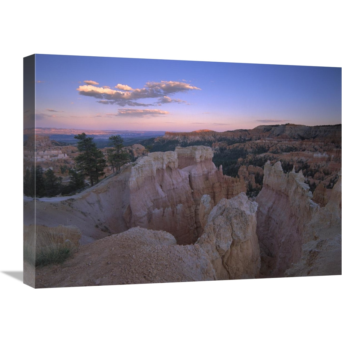 Bryce Canyon as seen from Bryce Point, Bryce Canyon National Park, Utah-Canvas Art-24&quotx18"