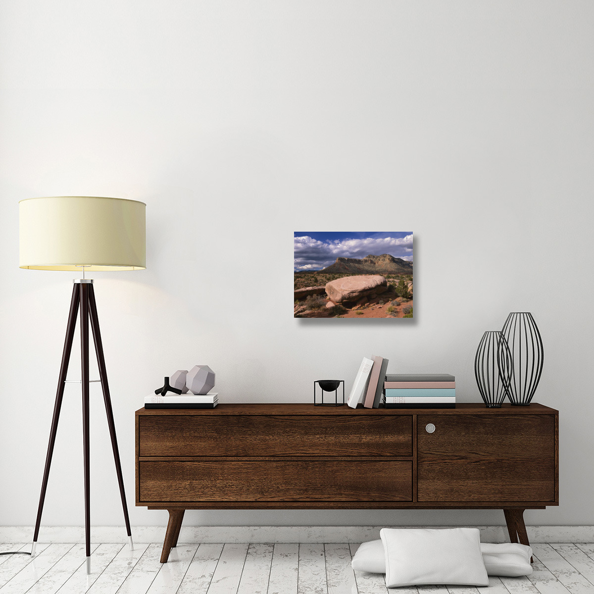 Vulcan&quots Throne from Toroweep Overlook, Grand Canyon National Park, Arizona-Canvas Art-24&quotx18"