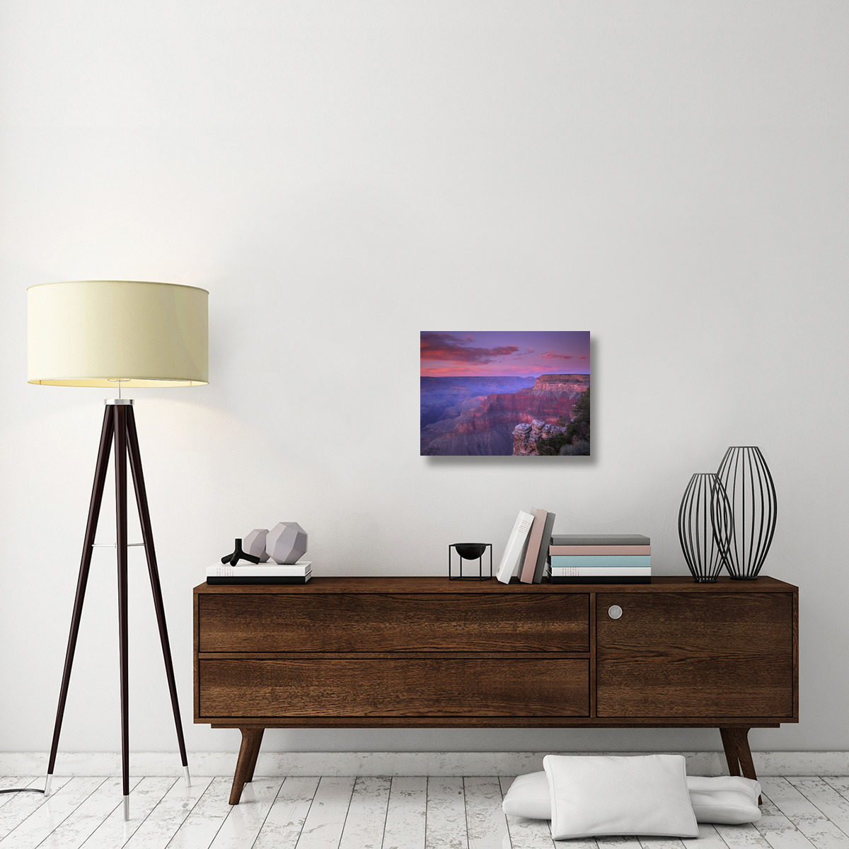 View of the South Rim from Pima Point, Grand Canyon National Park, Arizona-Canvas Art-24&quotx18"