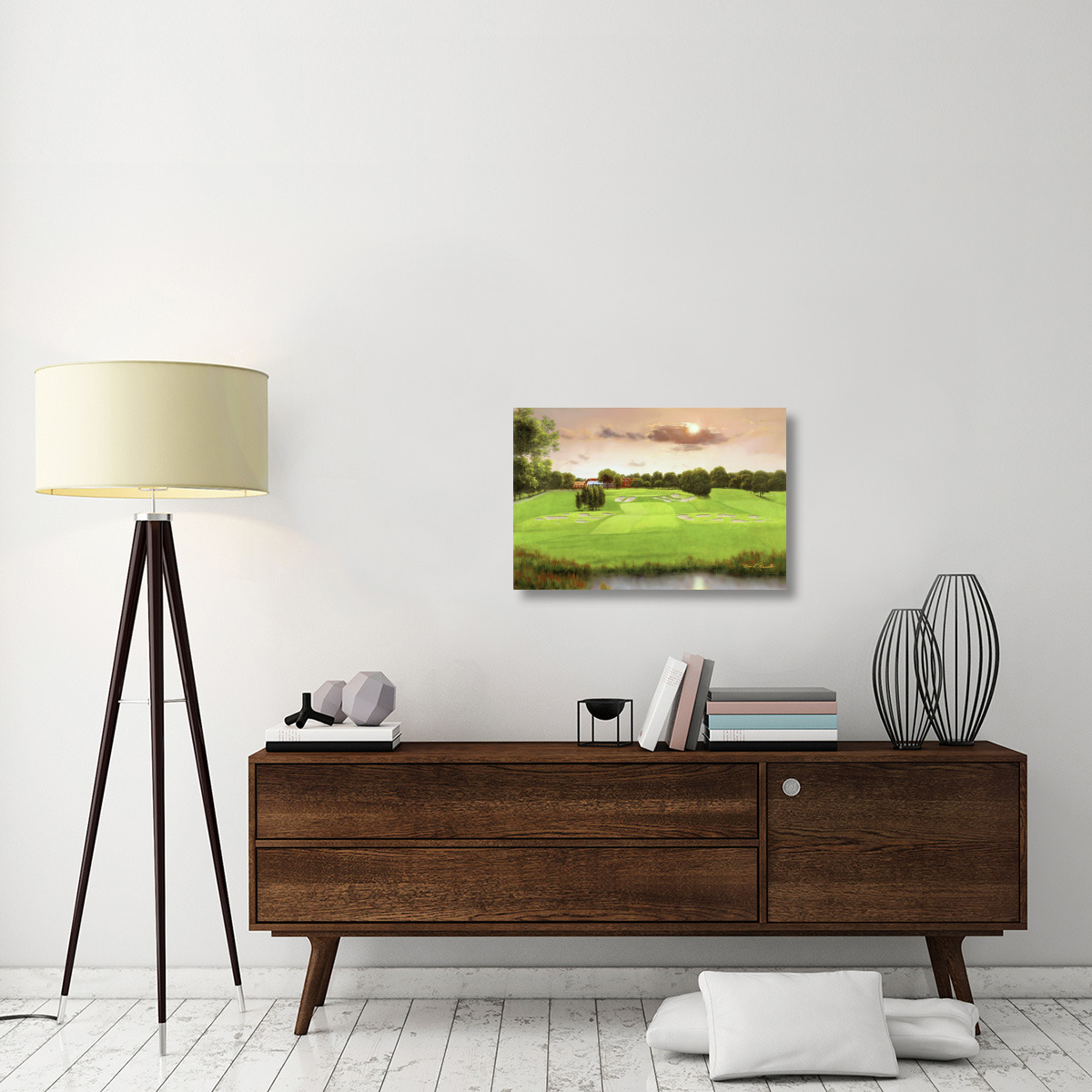 Bethpage Black-Canvas Art-30&quotx20"