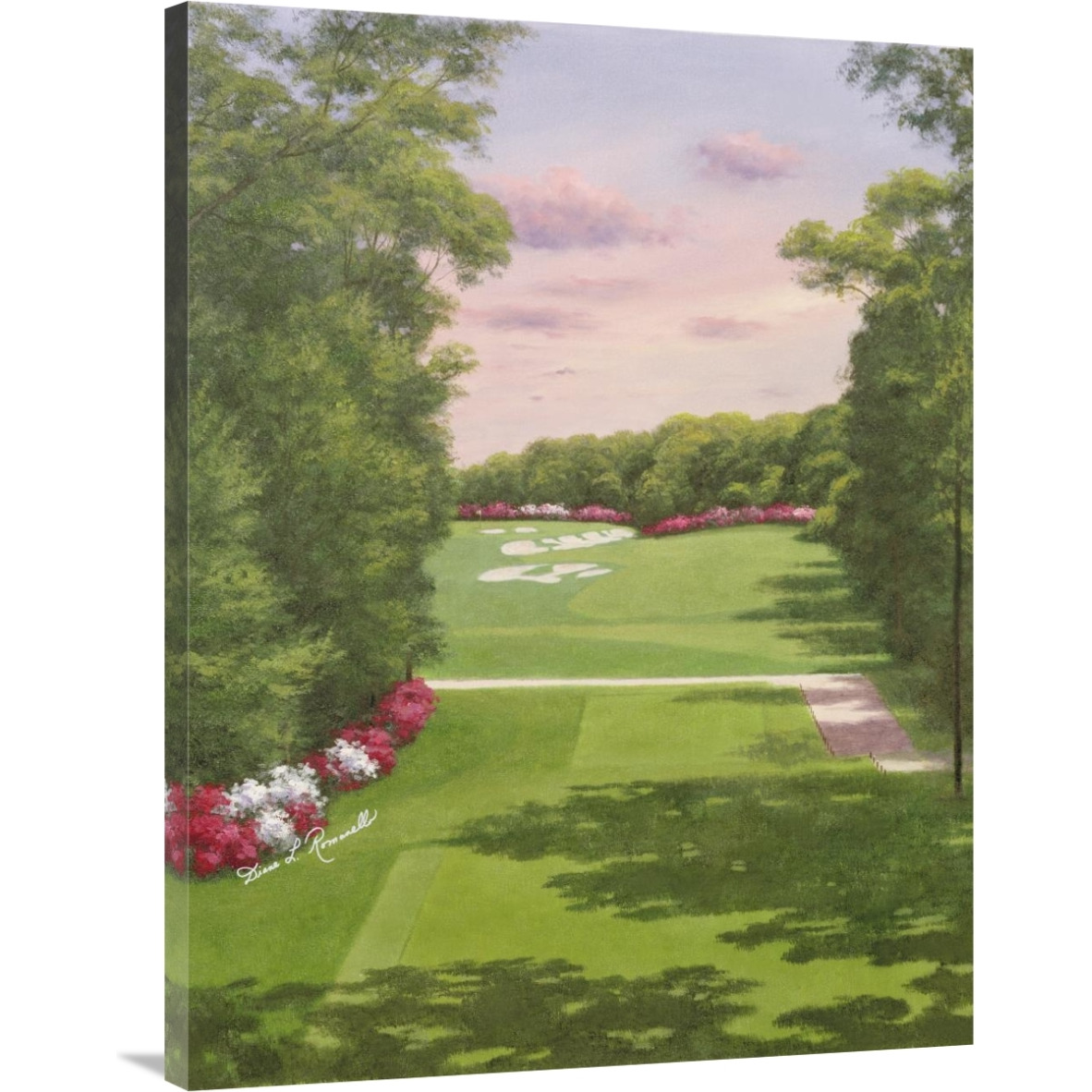 4th Hole Bethpage Black-Canvas Art-30&quotx40"