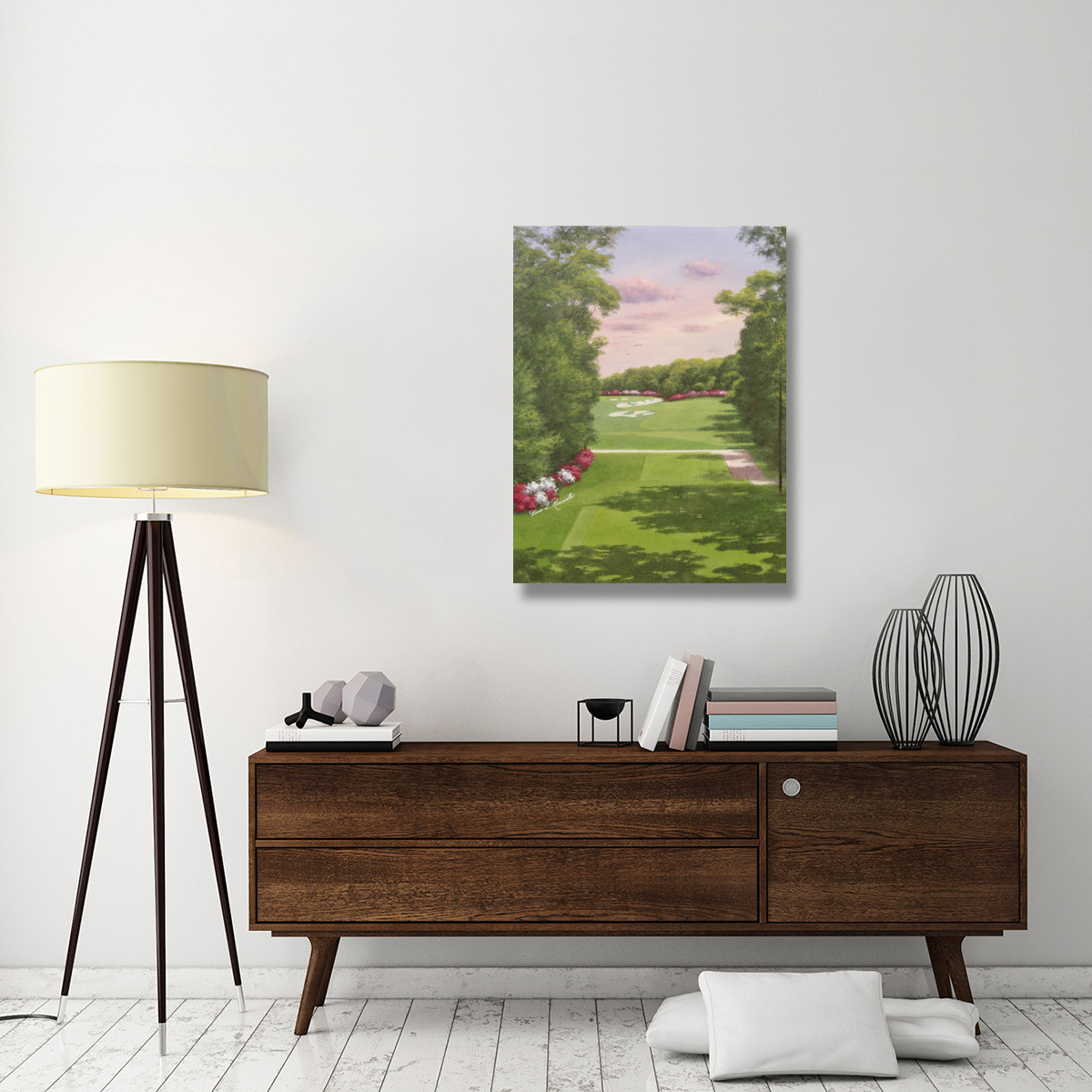 4th Hole Bethpage Black-Canvas Art-30&quotx40"