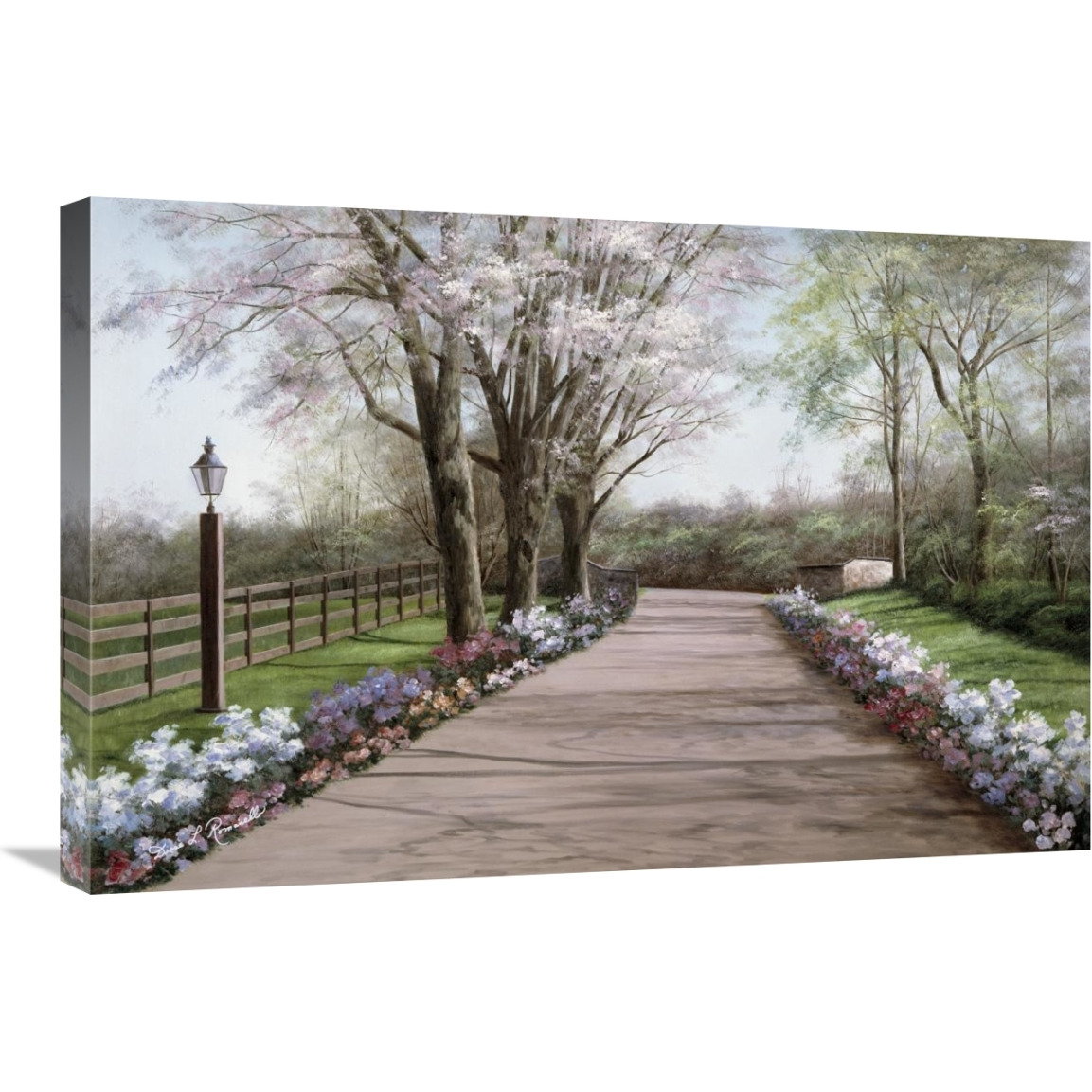 Country Lane-Canvas Art-30&quotx20"