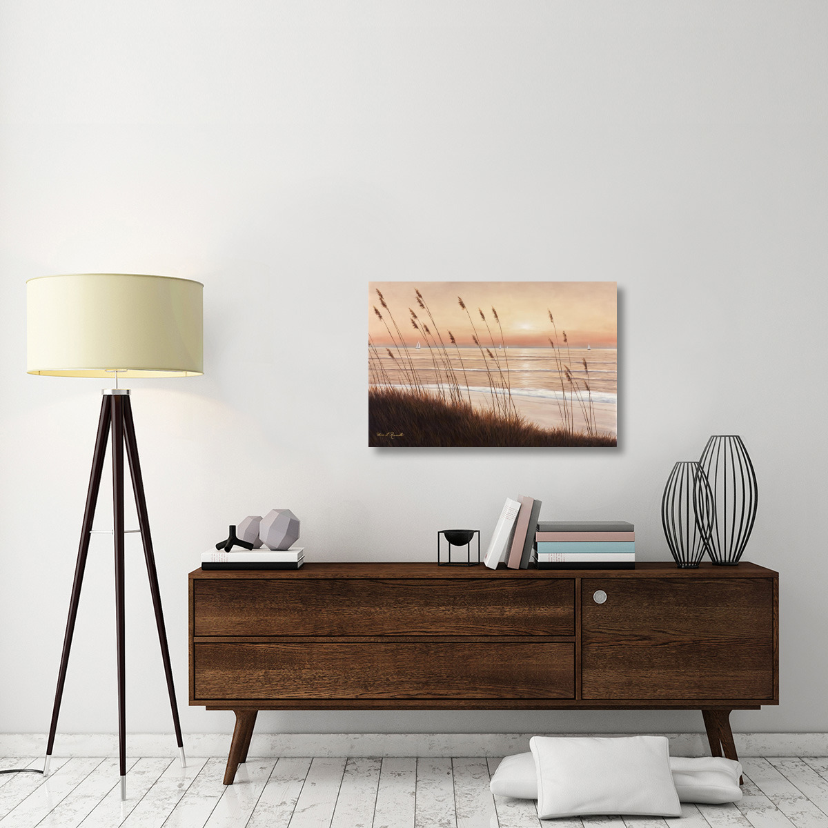 Breezy Sunset-Canvas Art-36&quotx24"