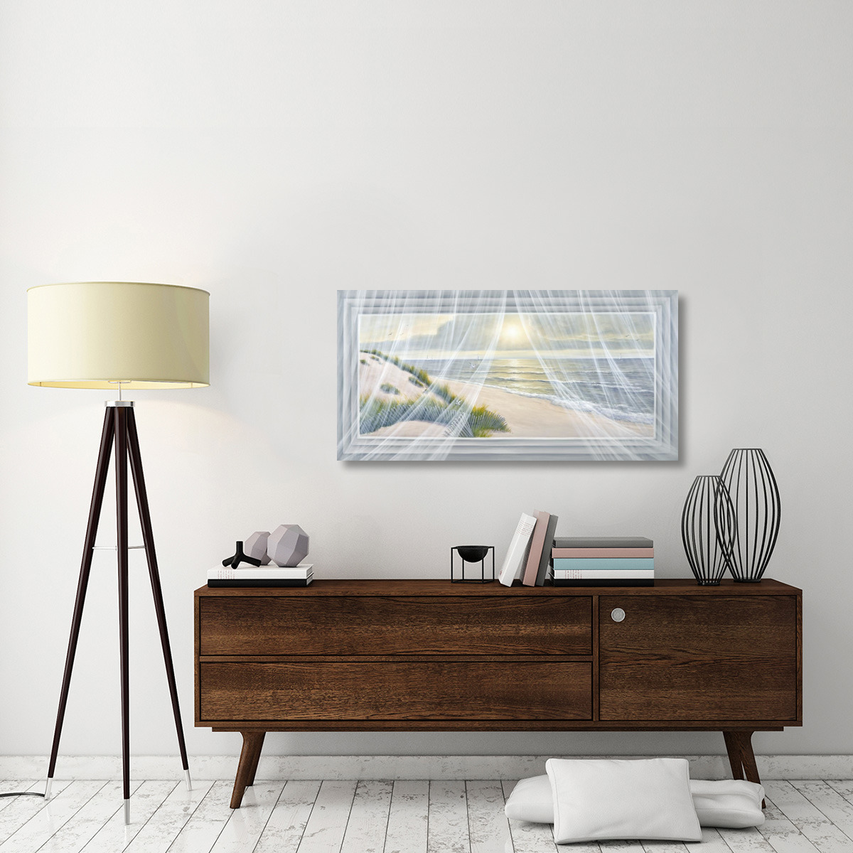 Soft Breeze-Canvas Art-48&quotx24"