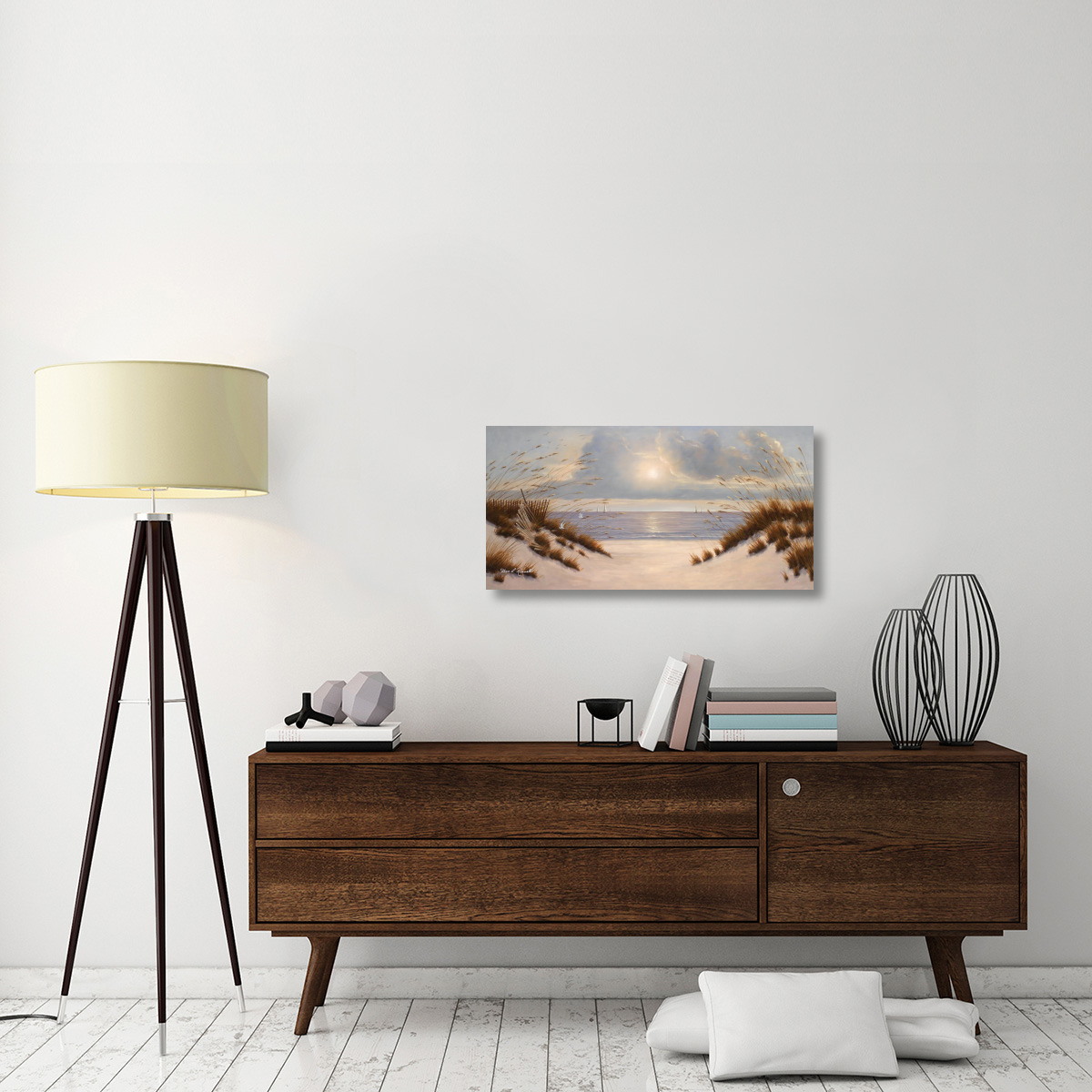 Coastal Dunes-Canvas Art-36&quotx18"