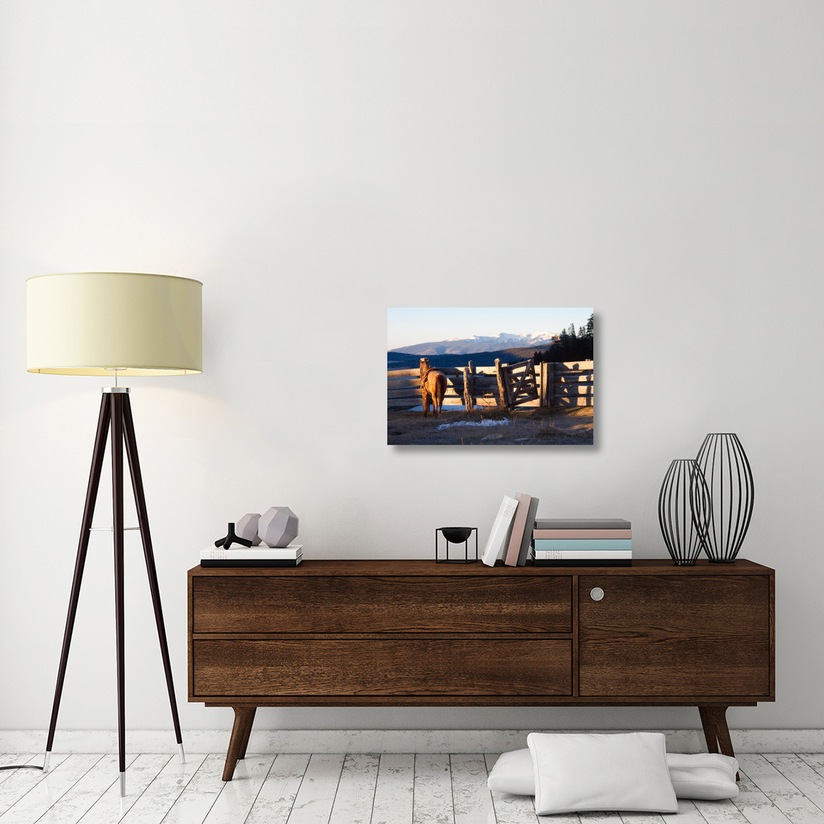 Splendor in the Valle Vidal-Canvas Art-30&quotx20"