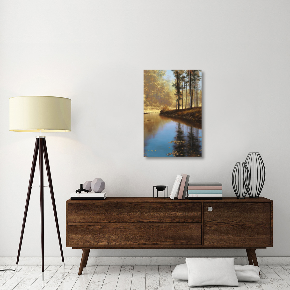 Golden Reflections-Canvas Art-24&quotx36"