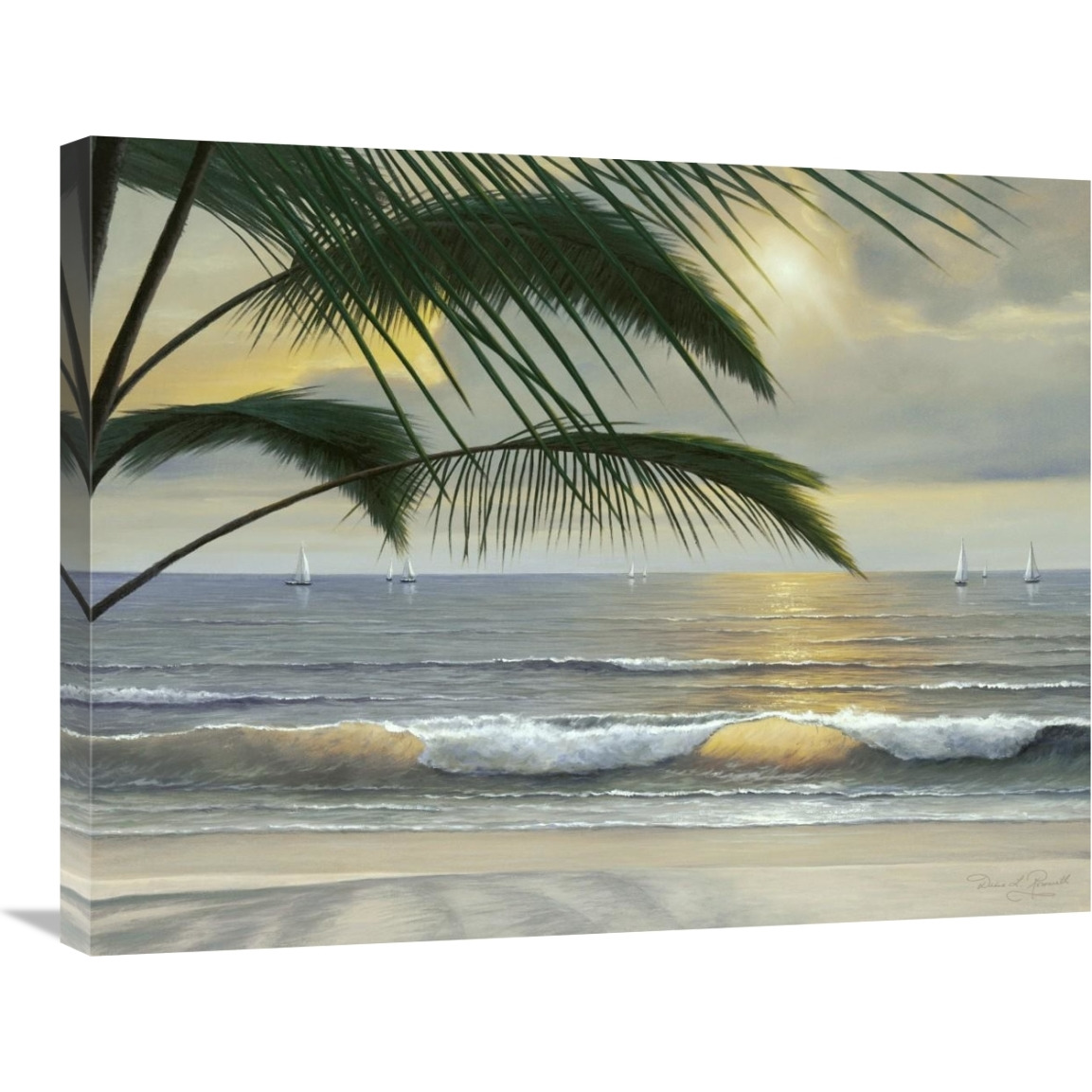 Paradiso-Canvas Art-30&quotx23.7"