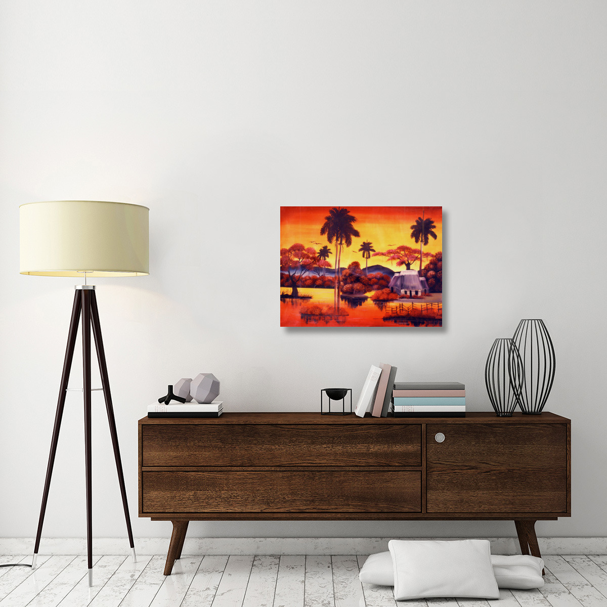 Palms Way-Canvas Art-32&quotx24"