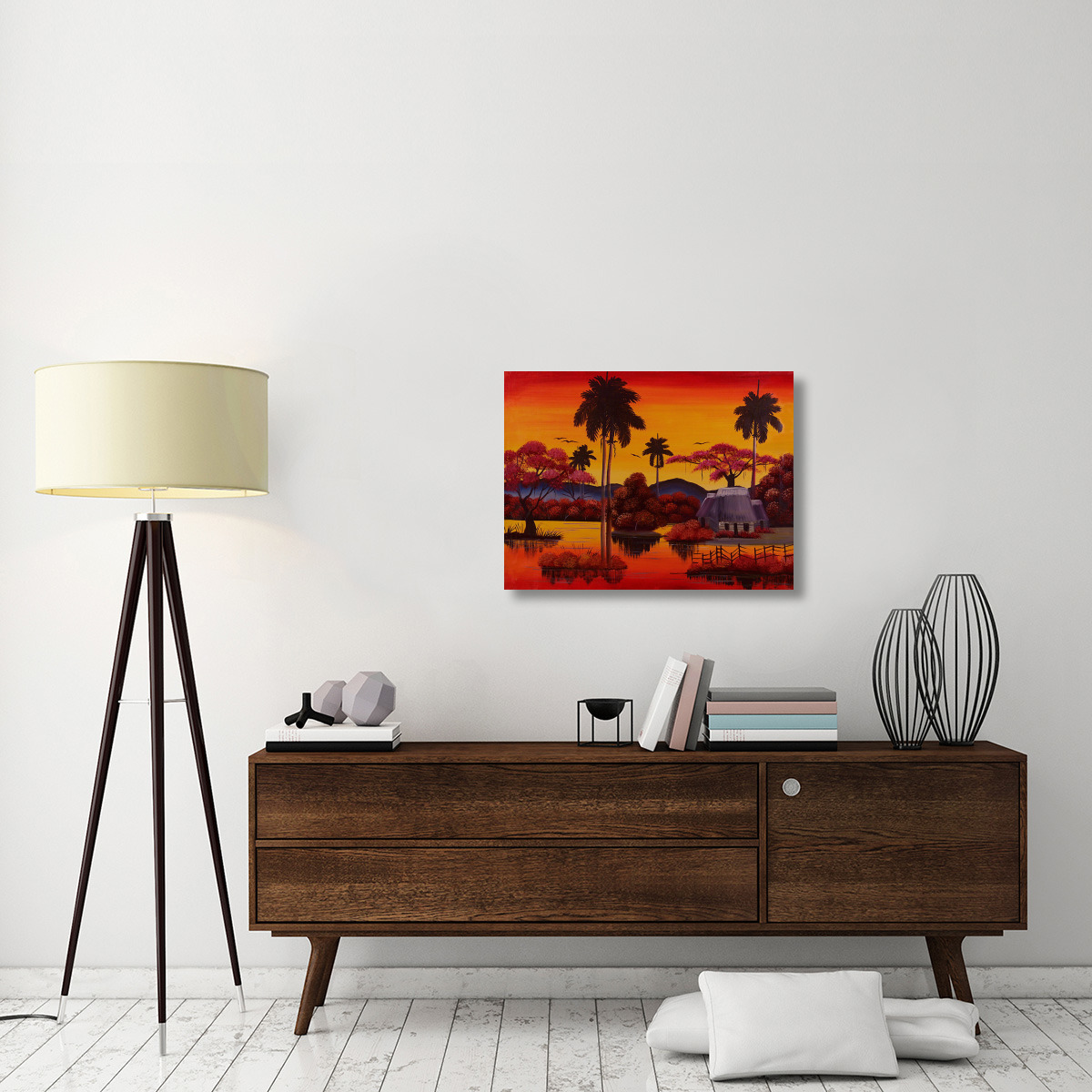 Palms Way-Canvas Art-32&quotx24"