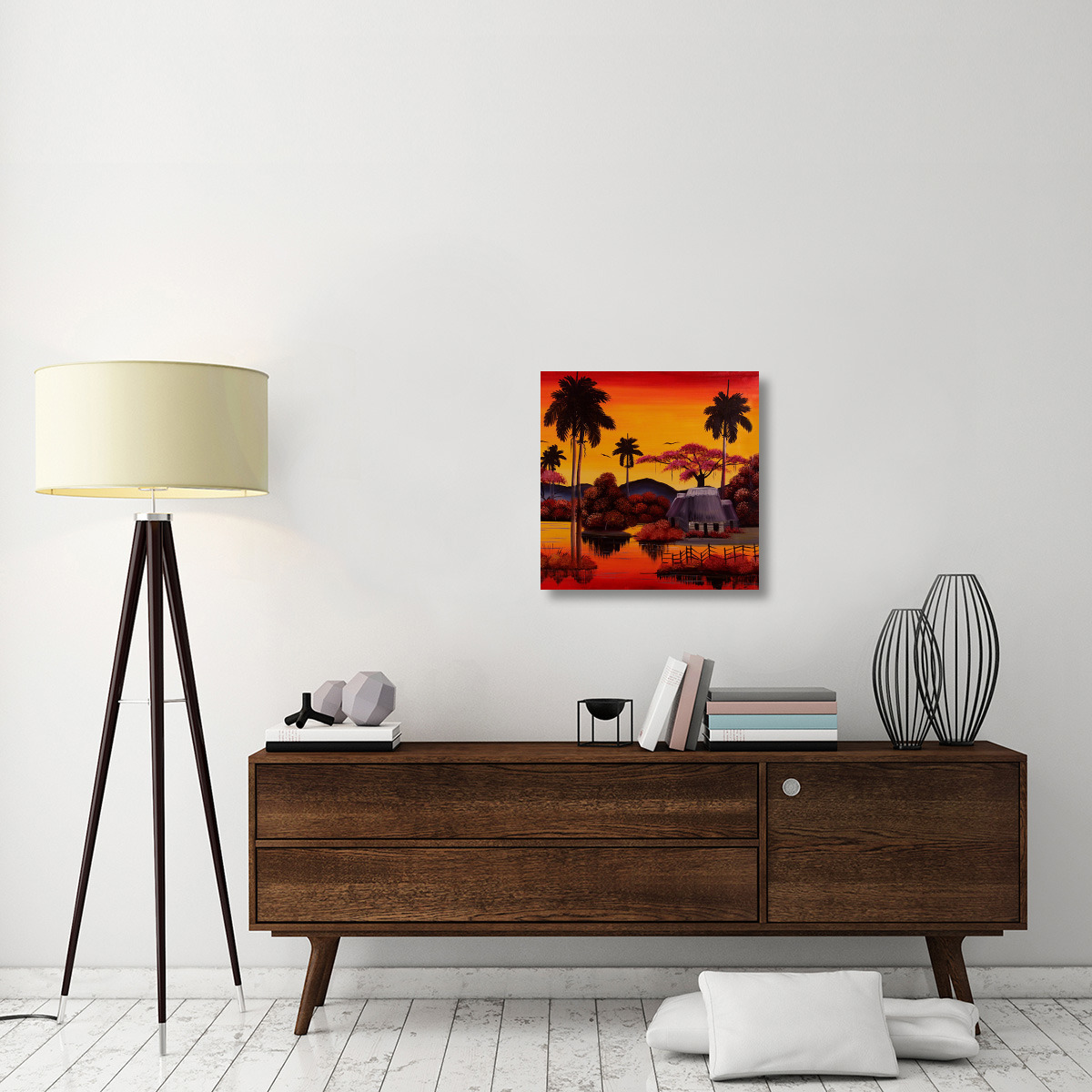 Palms Way-Canvas Art-24&quotx24"