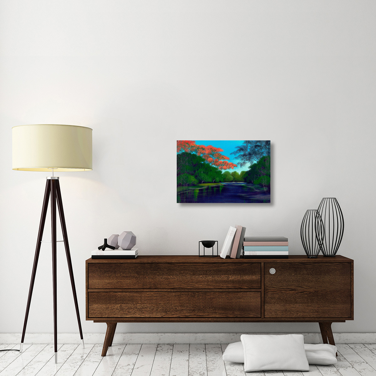 The River Nile-Canvas Art-30&quotx20"