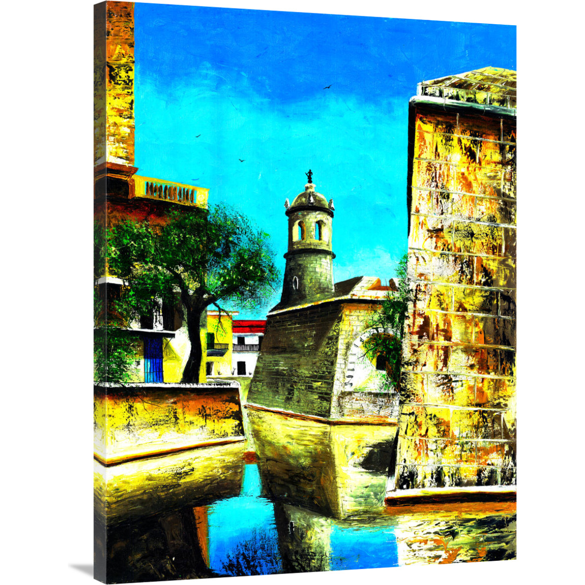 Cuban Rivera-Canvas Art-30&quotx40"