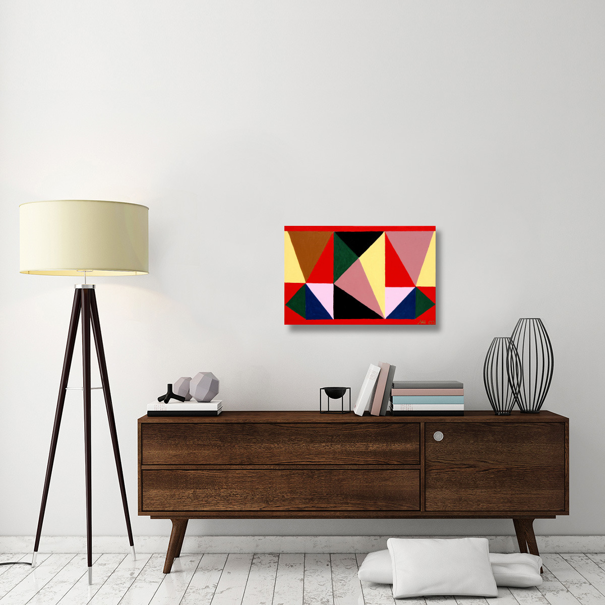 Abstract Colors-Canvas Art-30&quotx20"