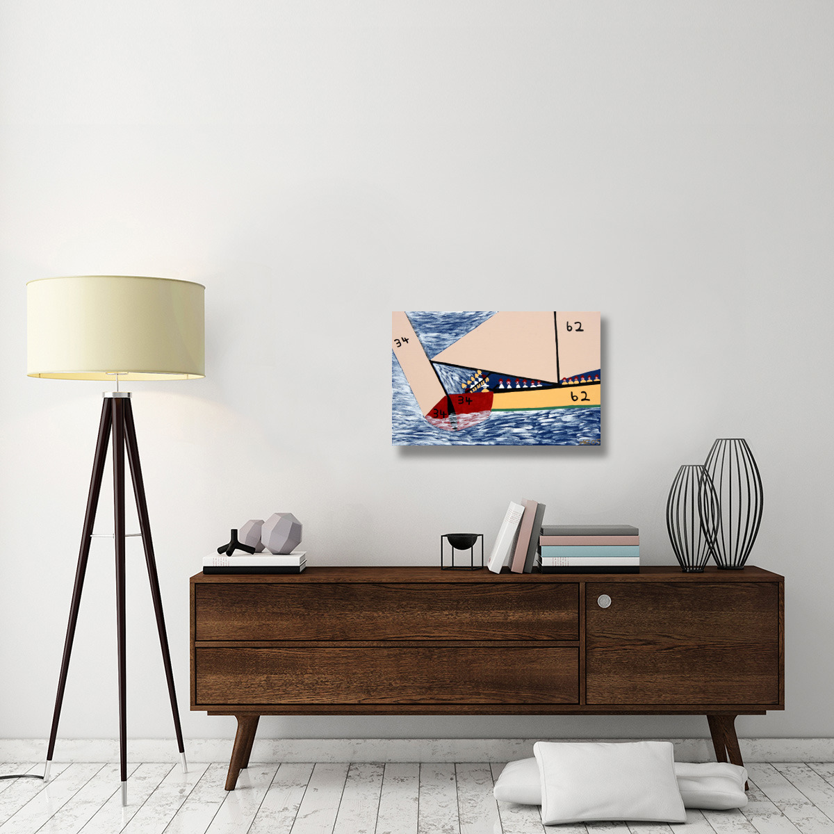 Exuma Regatta-Canvas Art-30&quotx20"