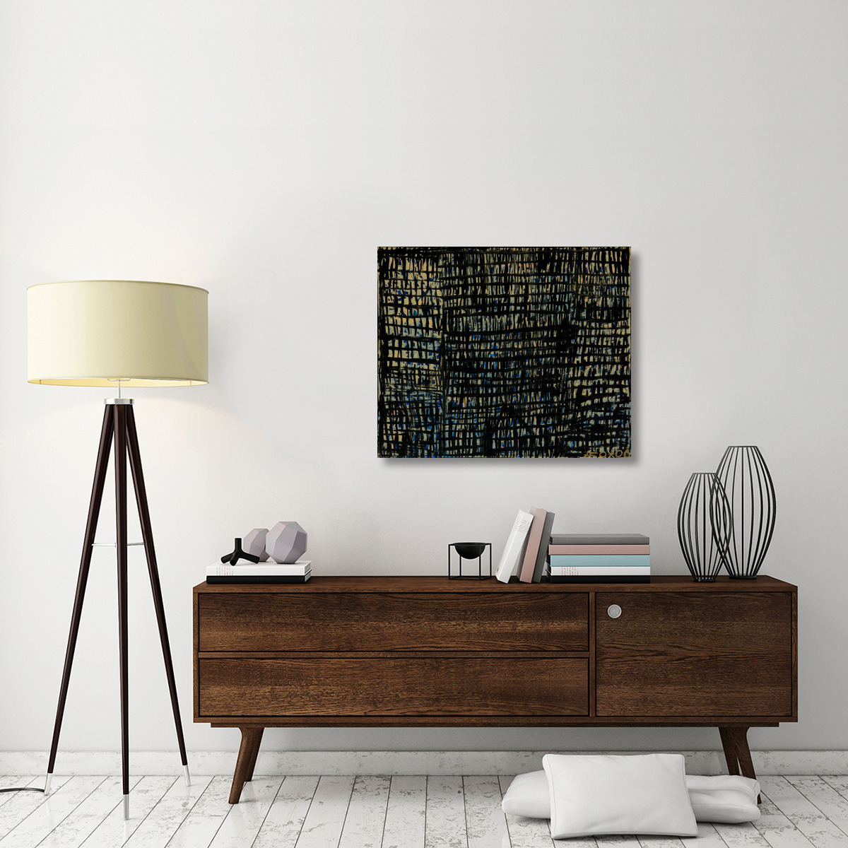 Depth Of Man-Canvas Art-36&quotx29.88"