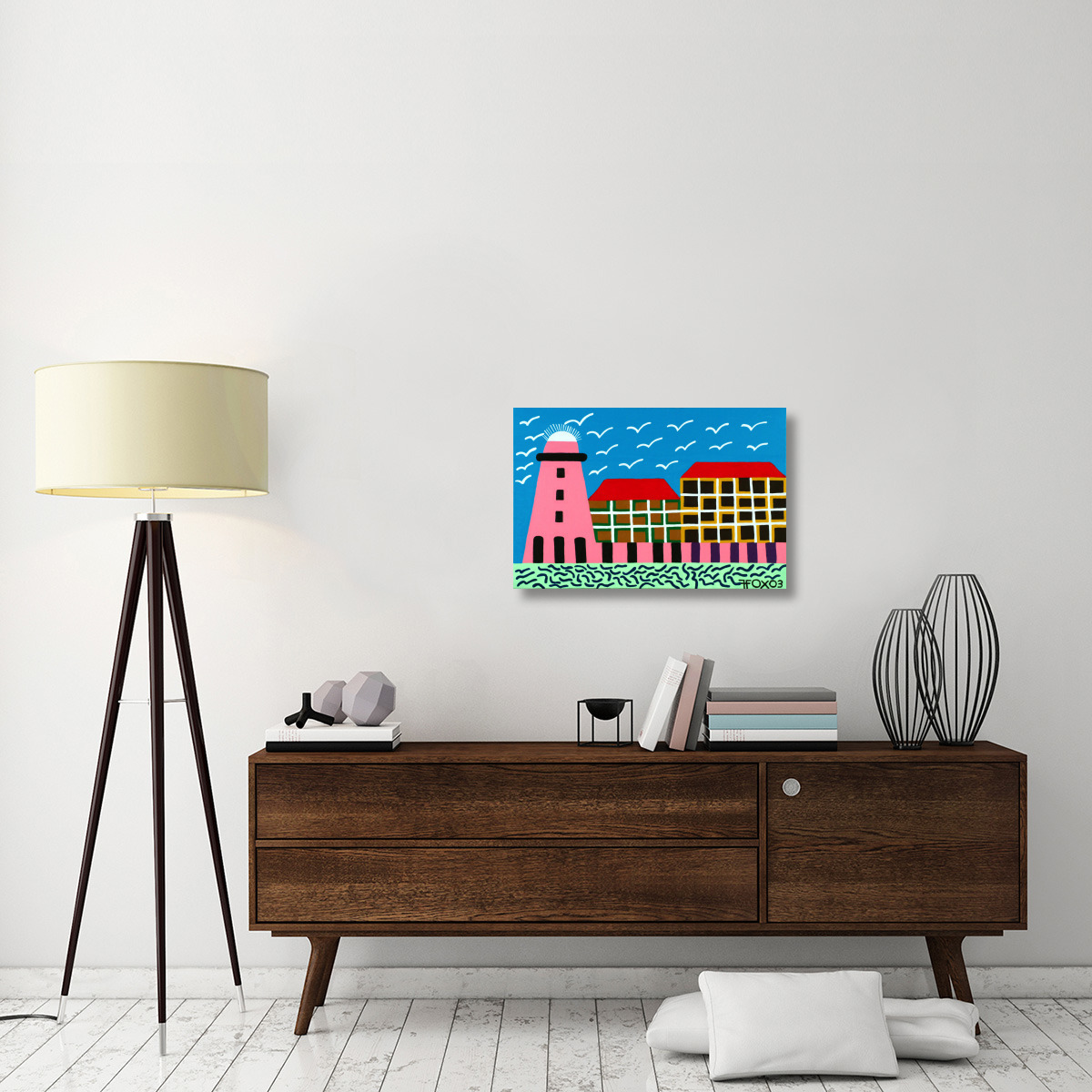 Lighthouse Series - 11-Canvas Art-30&quotx20"