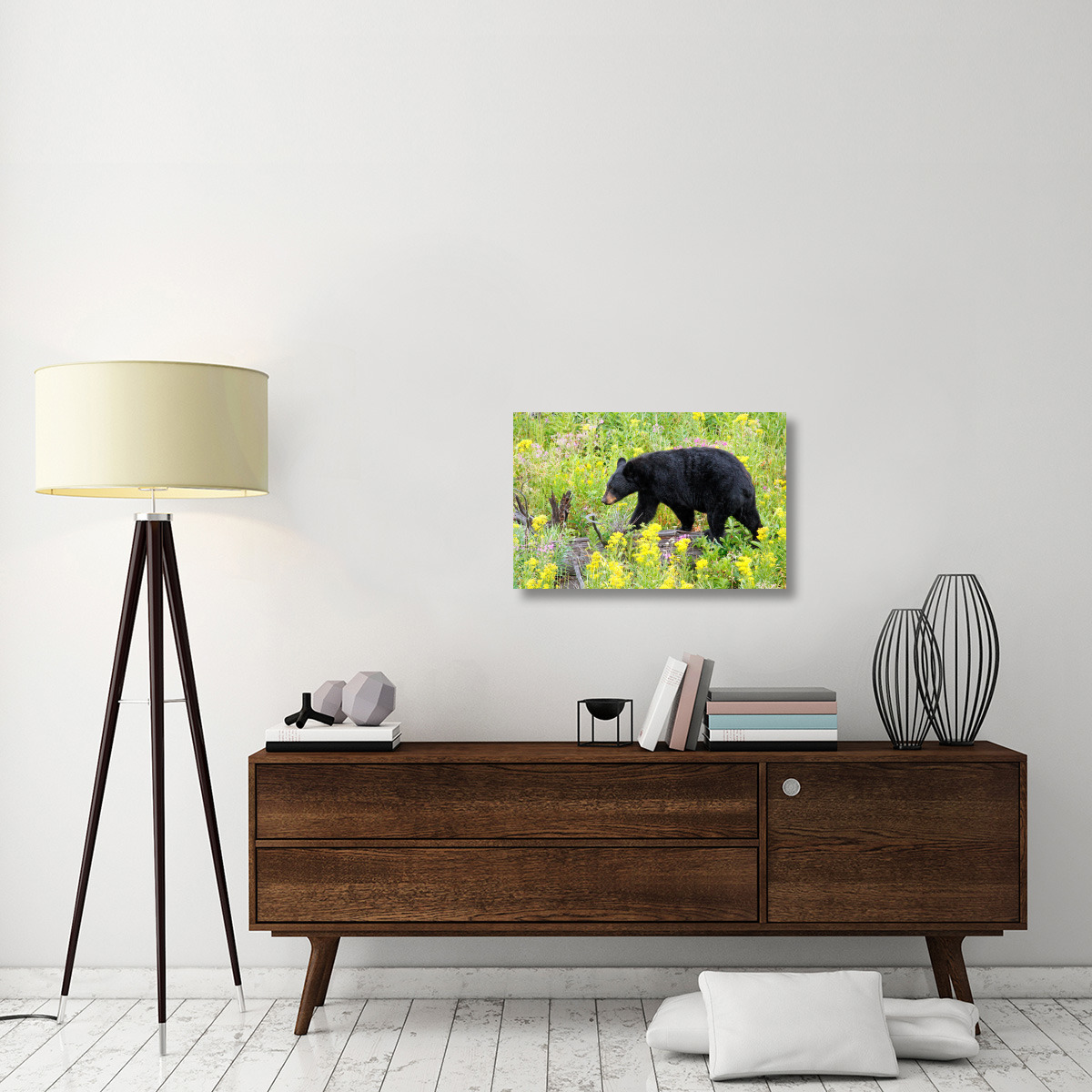 On the Prowl-Canvas Art-30&quotx19.5"