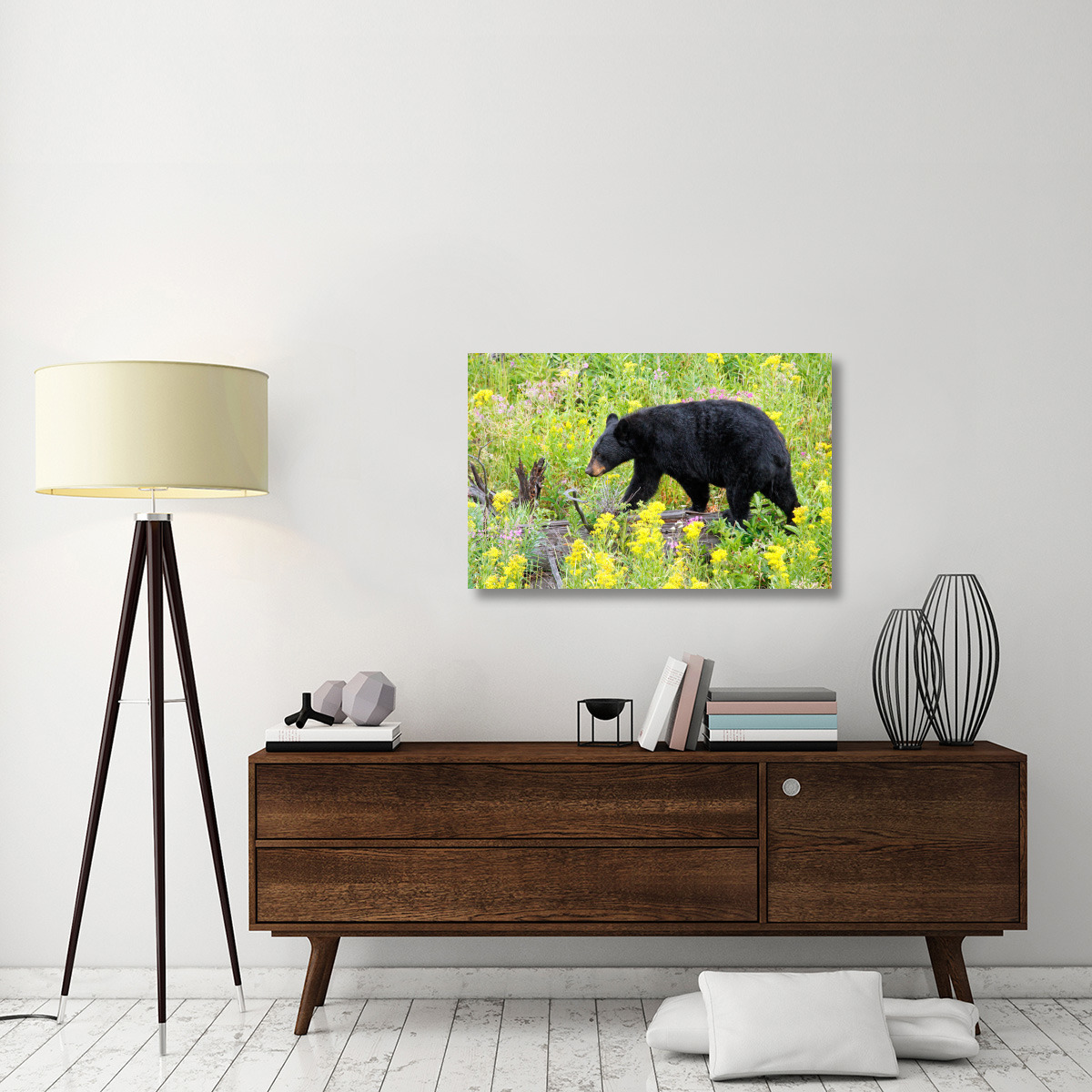 On the Prowl-Canvas Art-40&quotx26"