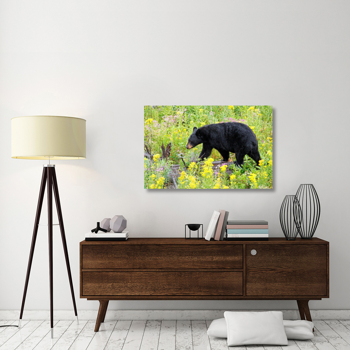 On the Prowl-Canvas Art-44&quotx28.6"