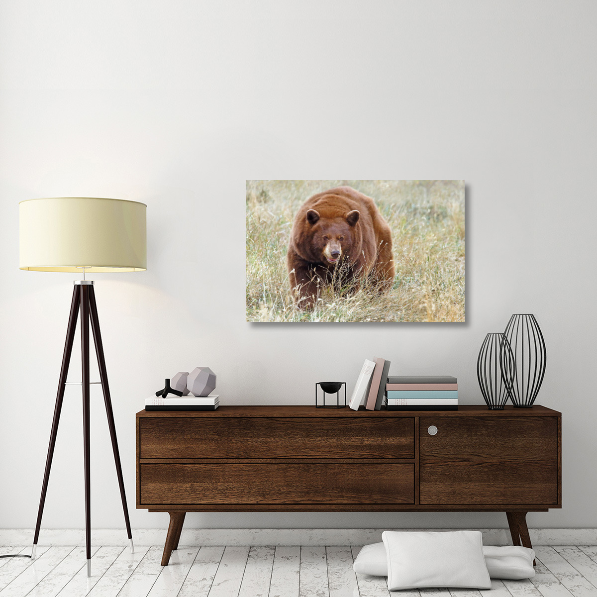 Cinnamon Bear-Canvas Art-44&quotx28.6"