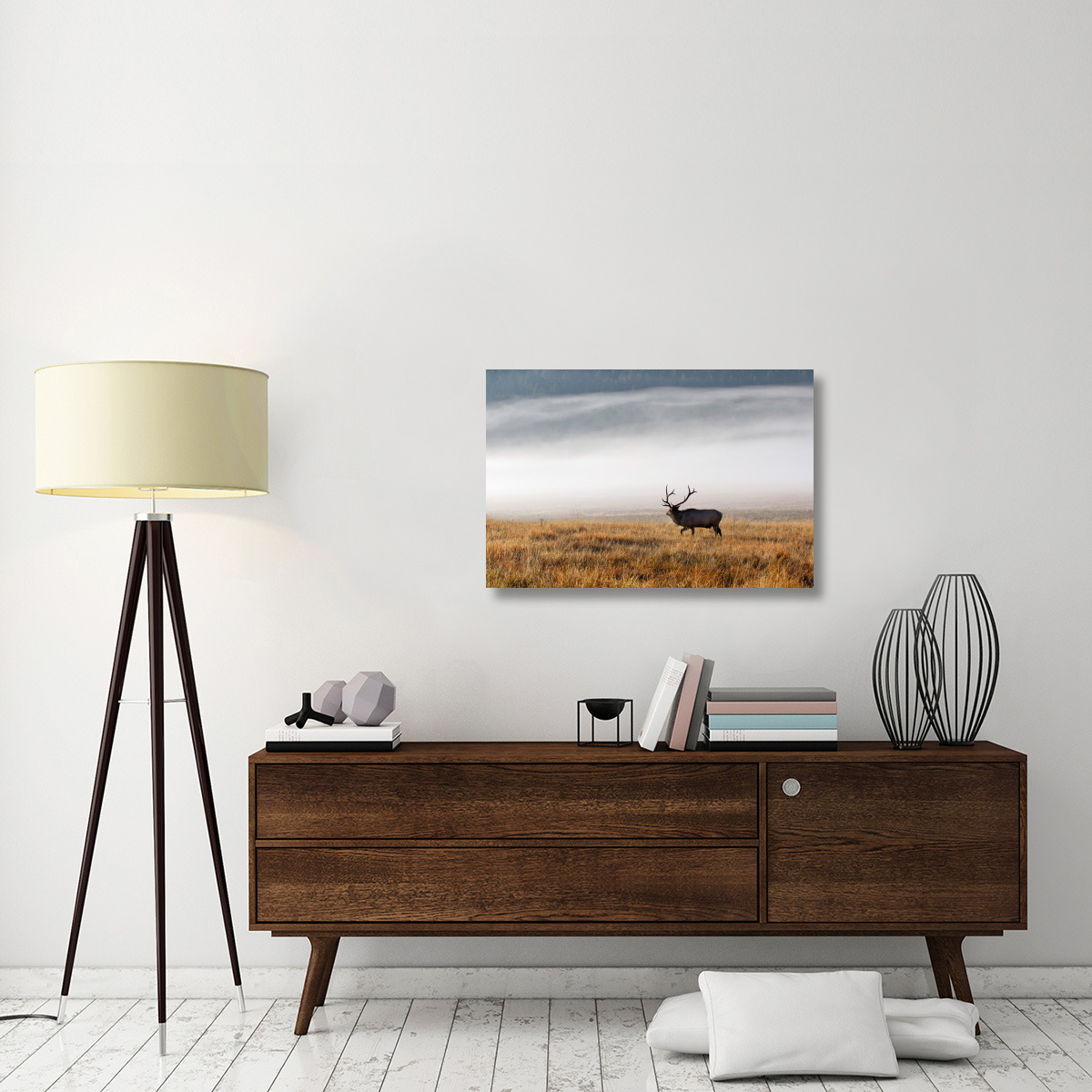 Foggy Morning-Canvas Art-36&quotx24.12"