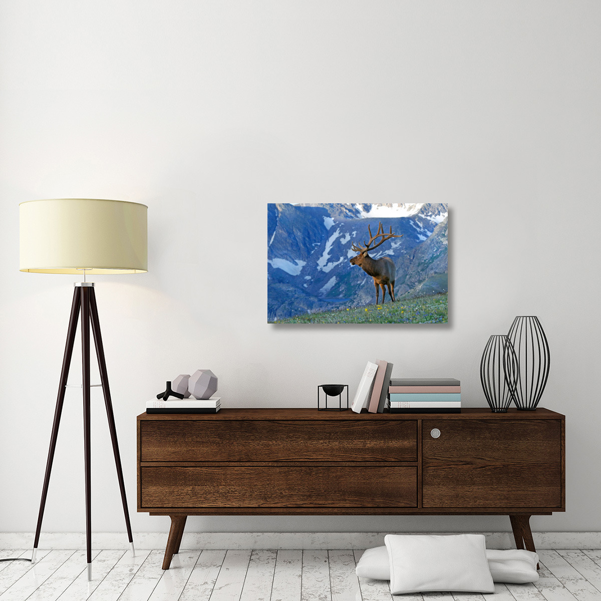 The Call of the Mountains-Canvas Art-36&quotx24.12"