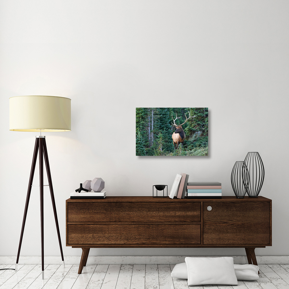 The Forest Dweller-Canvas Art-30&quotx20.1"