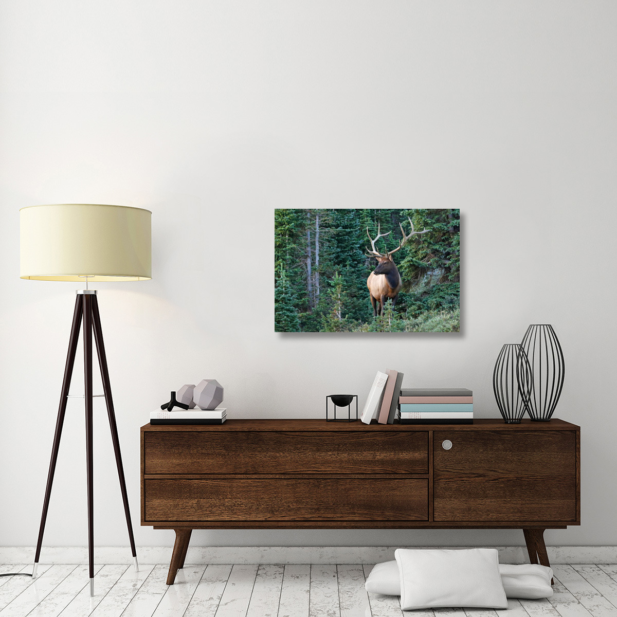 The Forest Dweller-Canvas Art-36&quotx24.12"