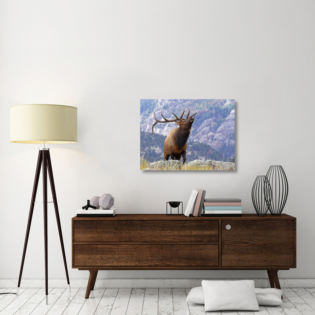 On the Ridgeline-Canvas Art-36&quotx27"