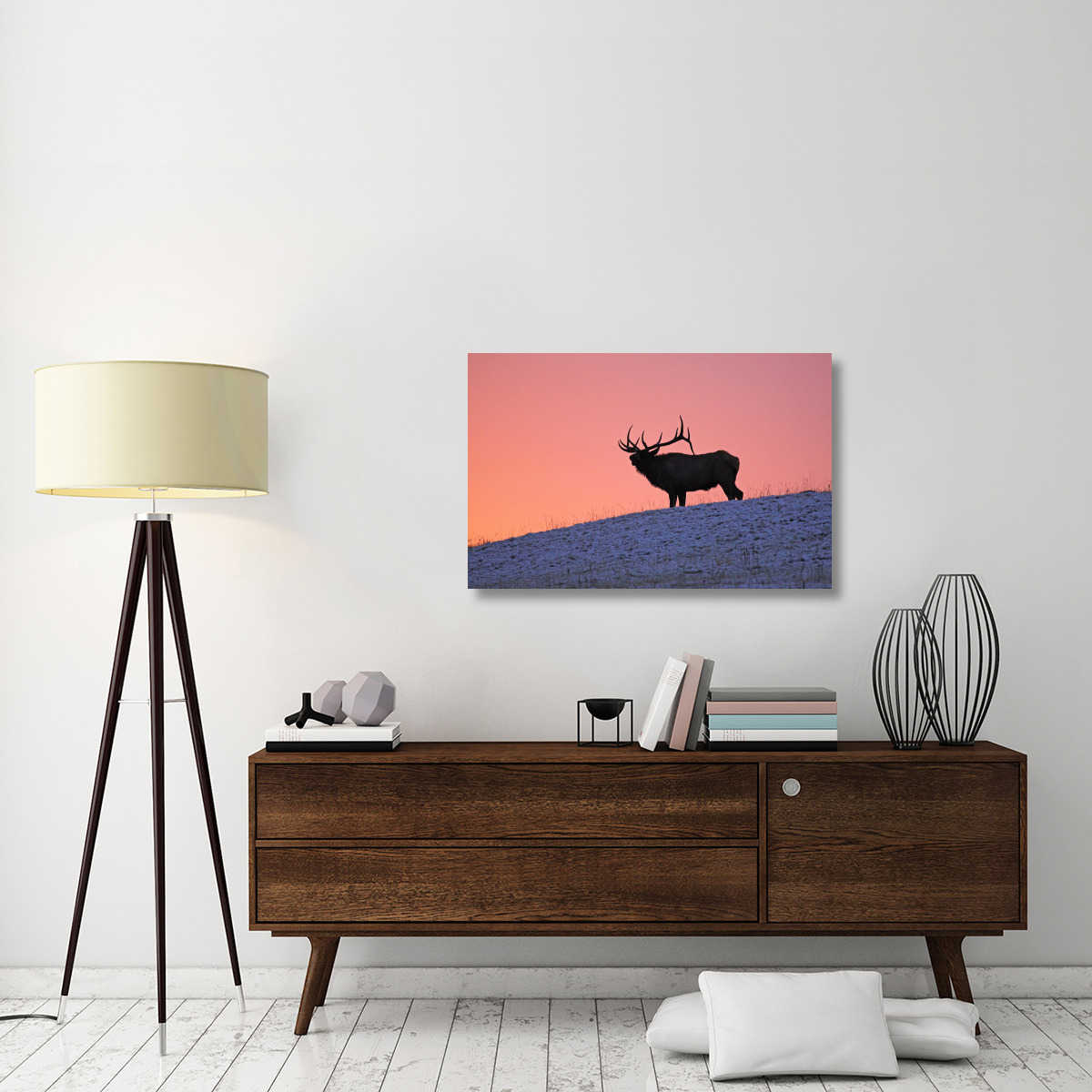 Winter Sunrise-Canvas Art-40&quotx26"