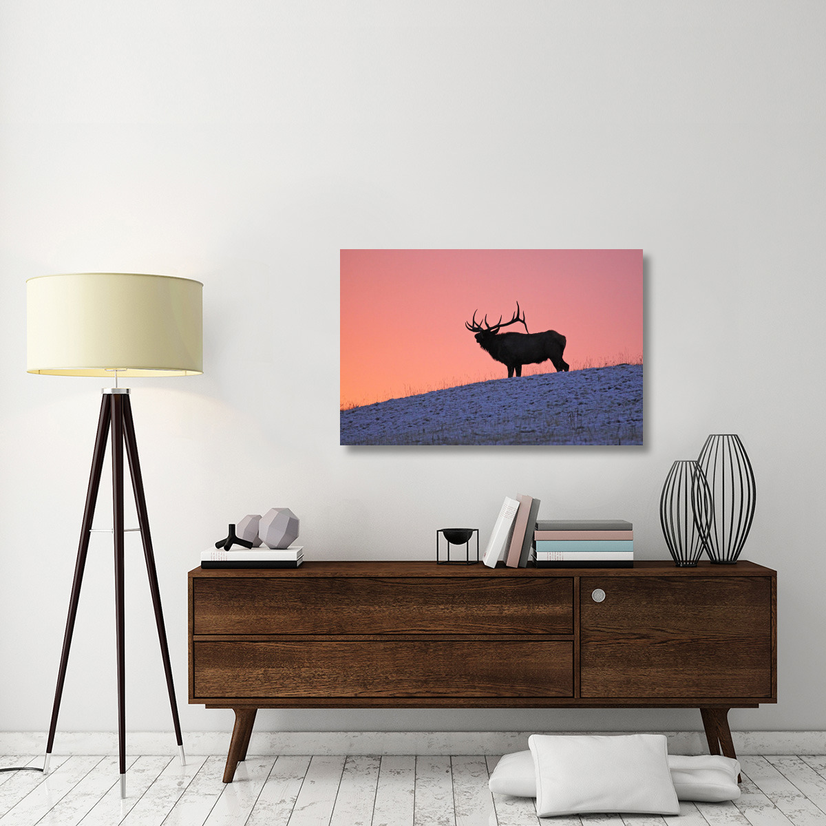 Winter Sunrise-Canvas Art-44&quotx28.6"