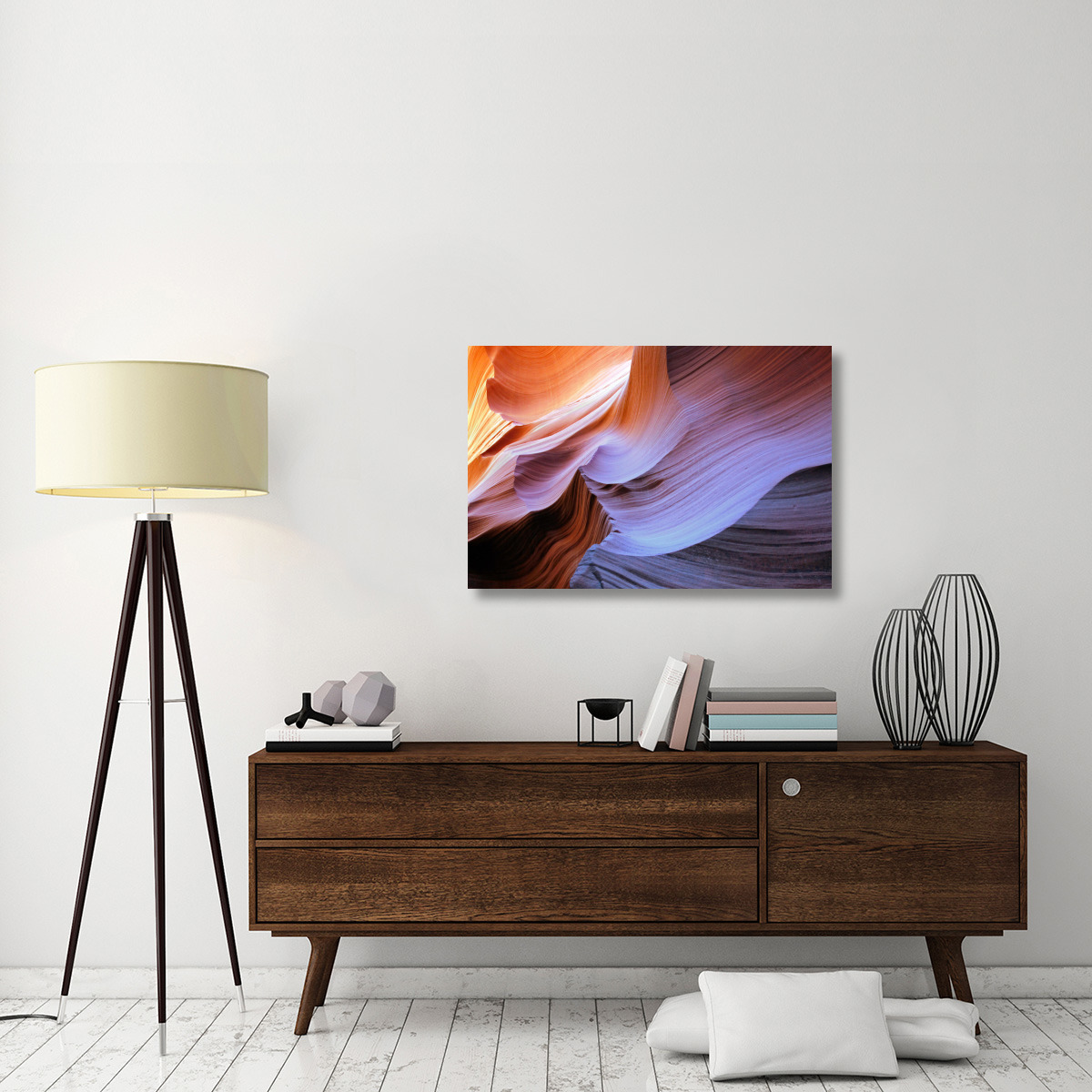 Canyon Waves-Canvas Art-40&quotx26.8"