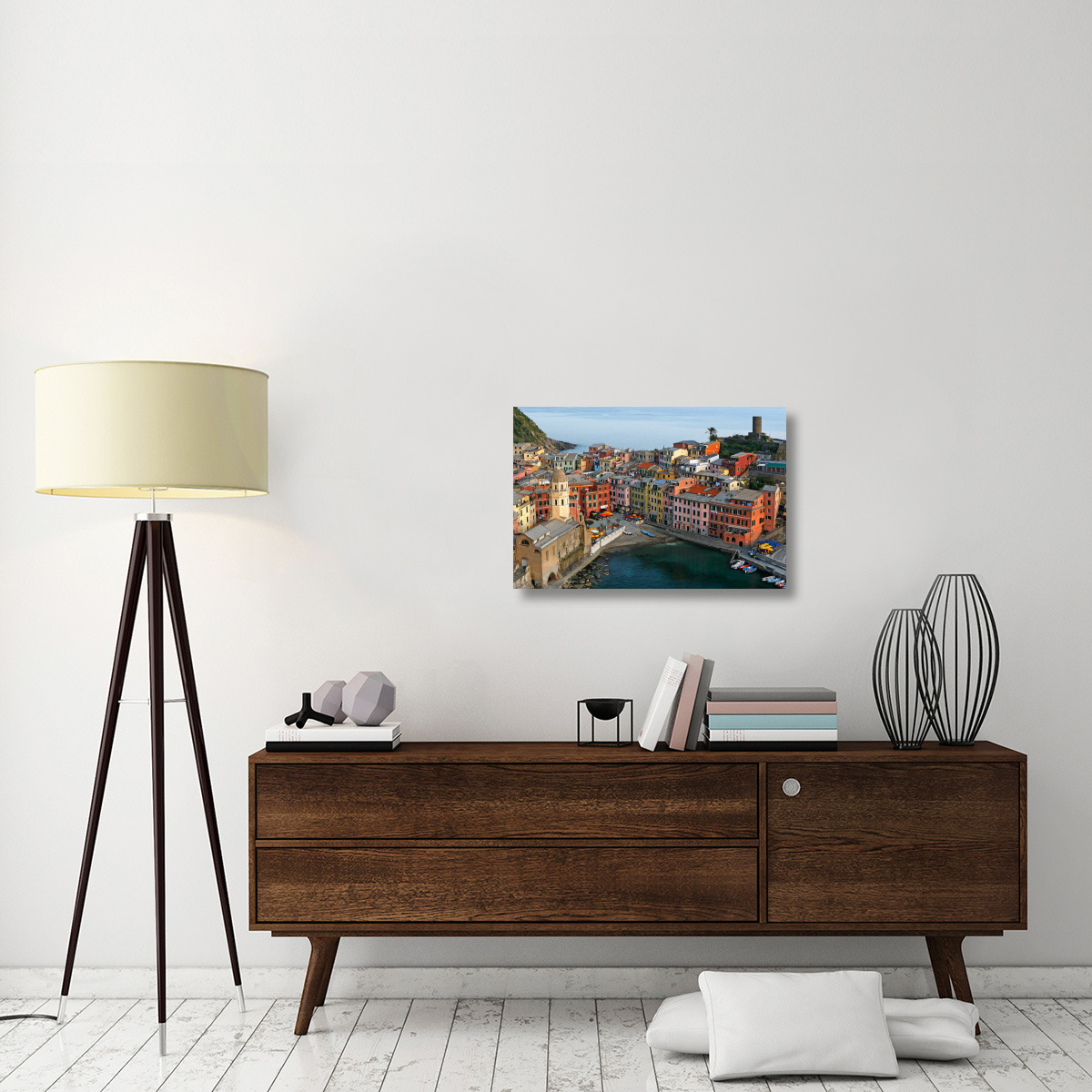 Cinque Terra Bay-Canvas Art-30&quotx20.1"