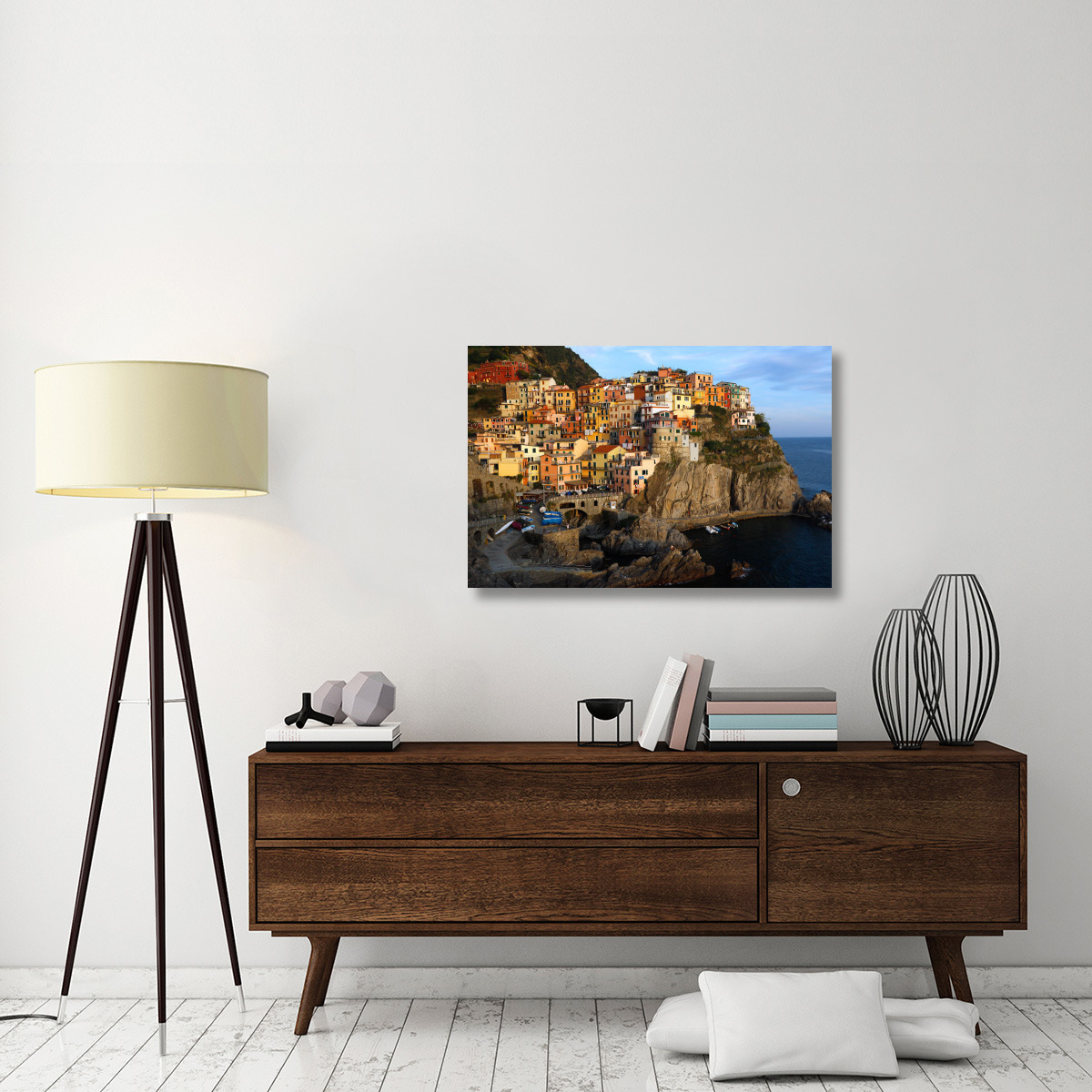 Cinque Terra Evening-Canvas Art-40&quotx26.8"