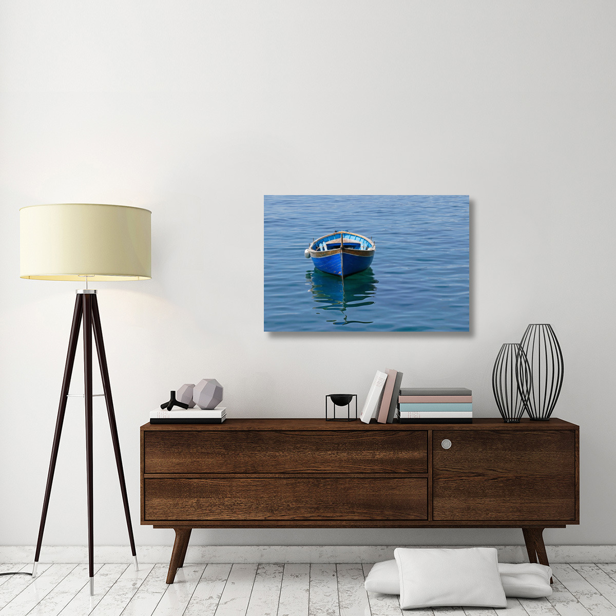 Blue Dreams-Canvas Art-40&quotx26.8"