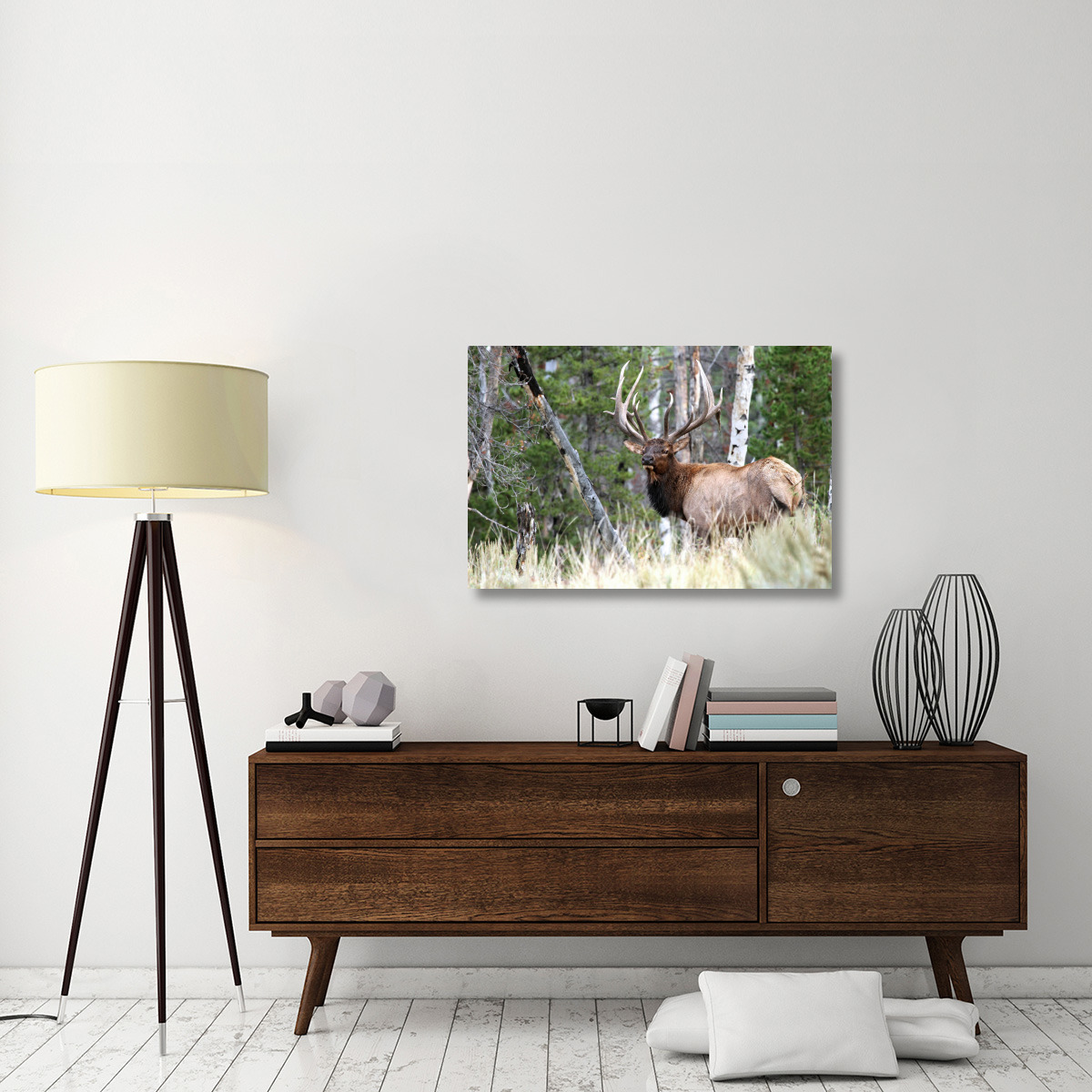 In to the Woods-Canvas Art-40&quotx26.8"