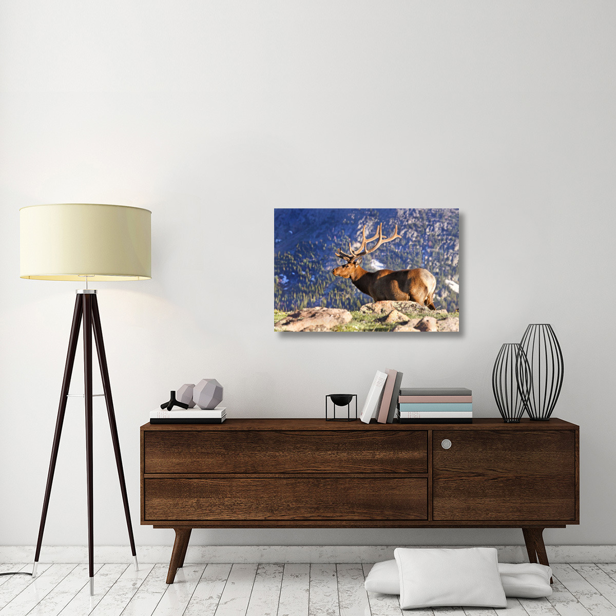 Velvet Above the Timberline-Canvas Art-36&quotx24.12"