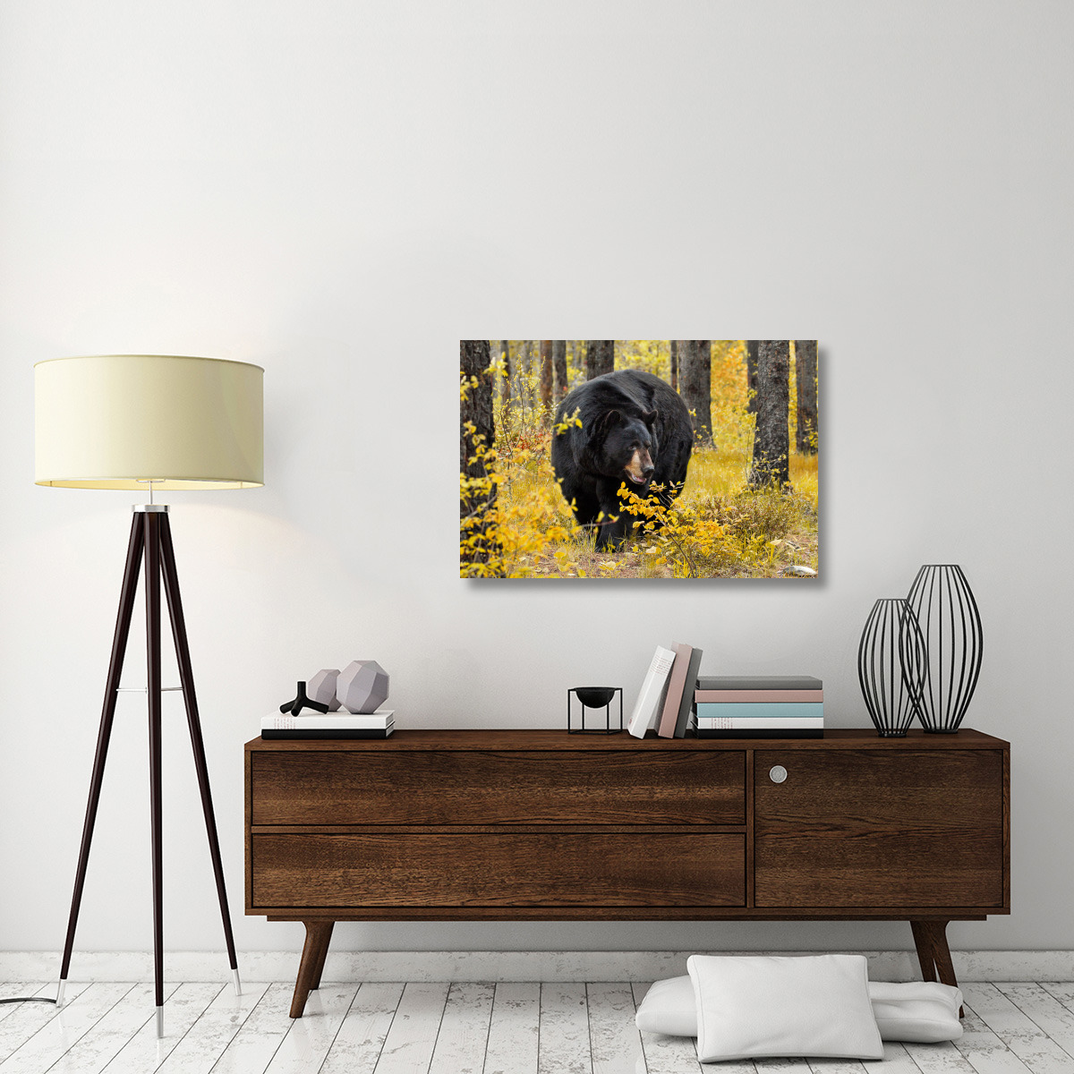 On the Prowl-Canvas Art-40&quotx26.8"