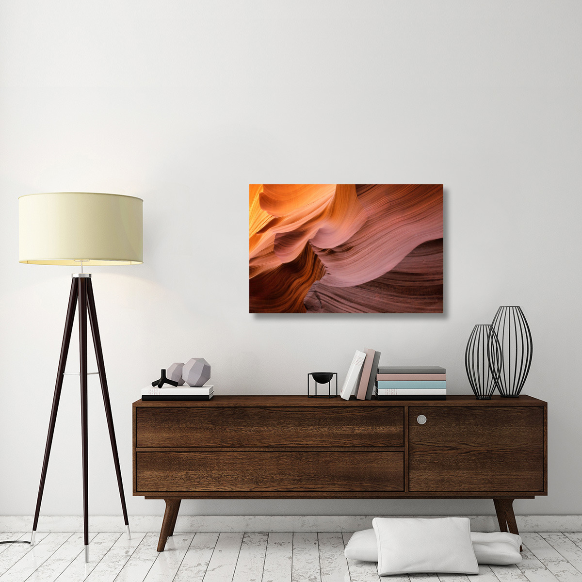 Slot Canyon II-Canvas Art-40&quotx26.8"