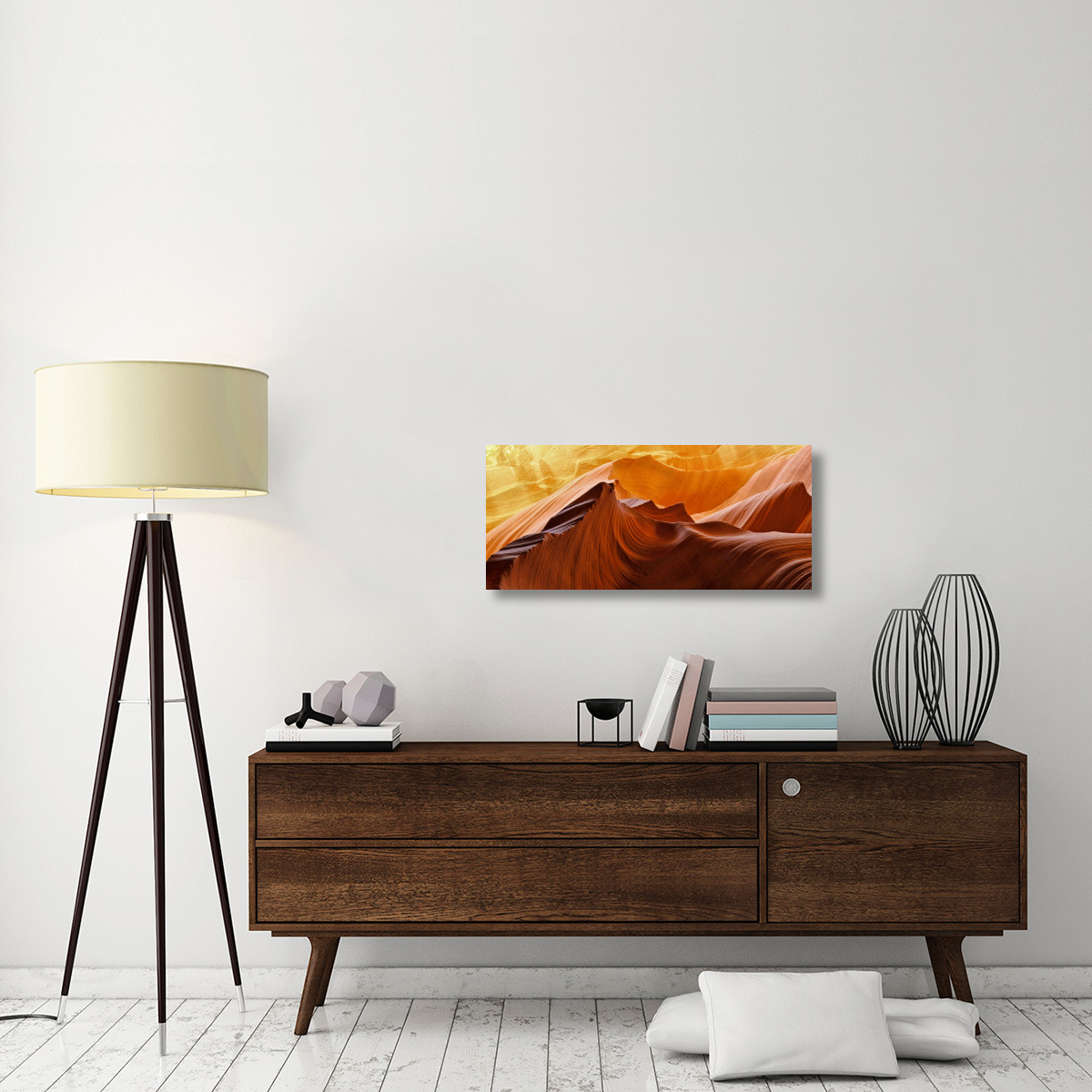 Slot Canyon IV-Canvas Art-36&quotx15.84"