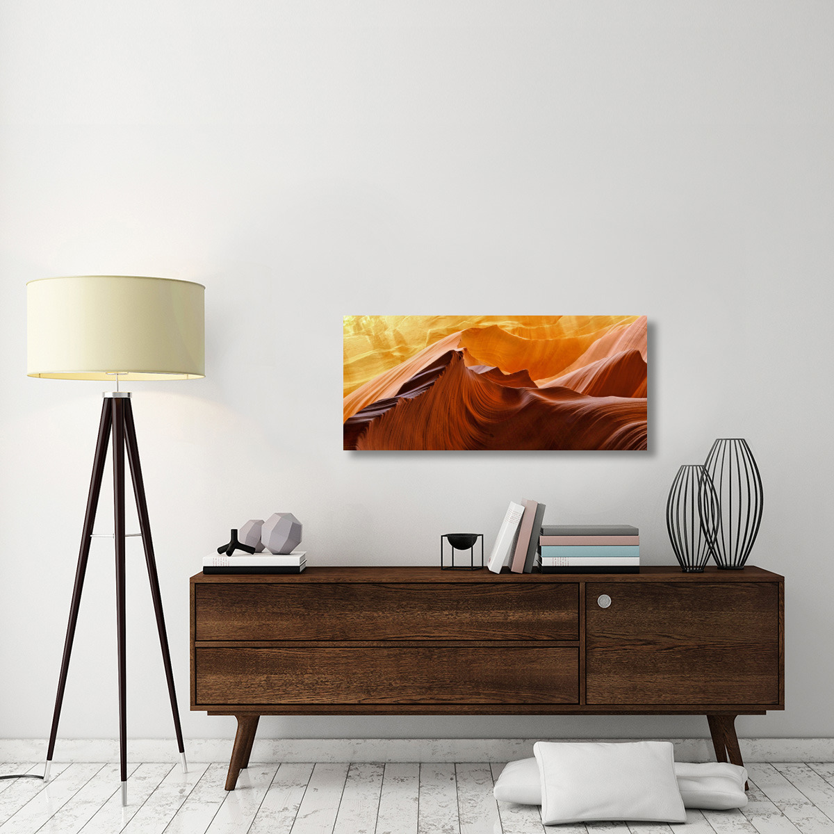 Slot Canyon IV-Canvas Art-44&quotx19.36"