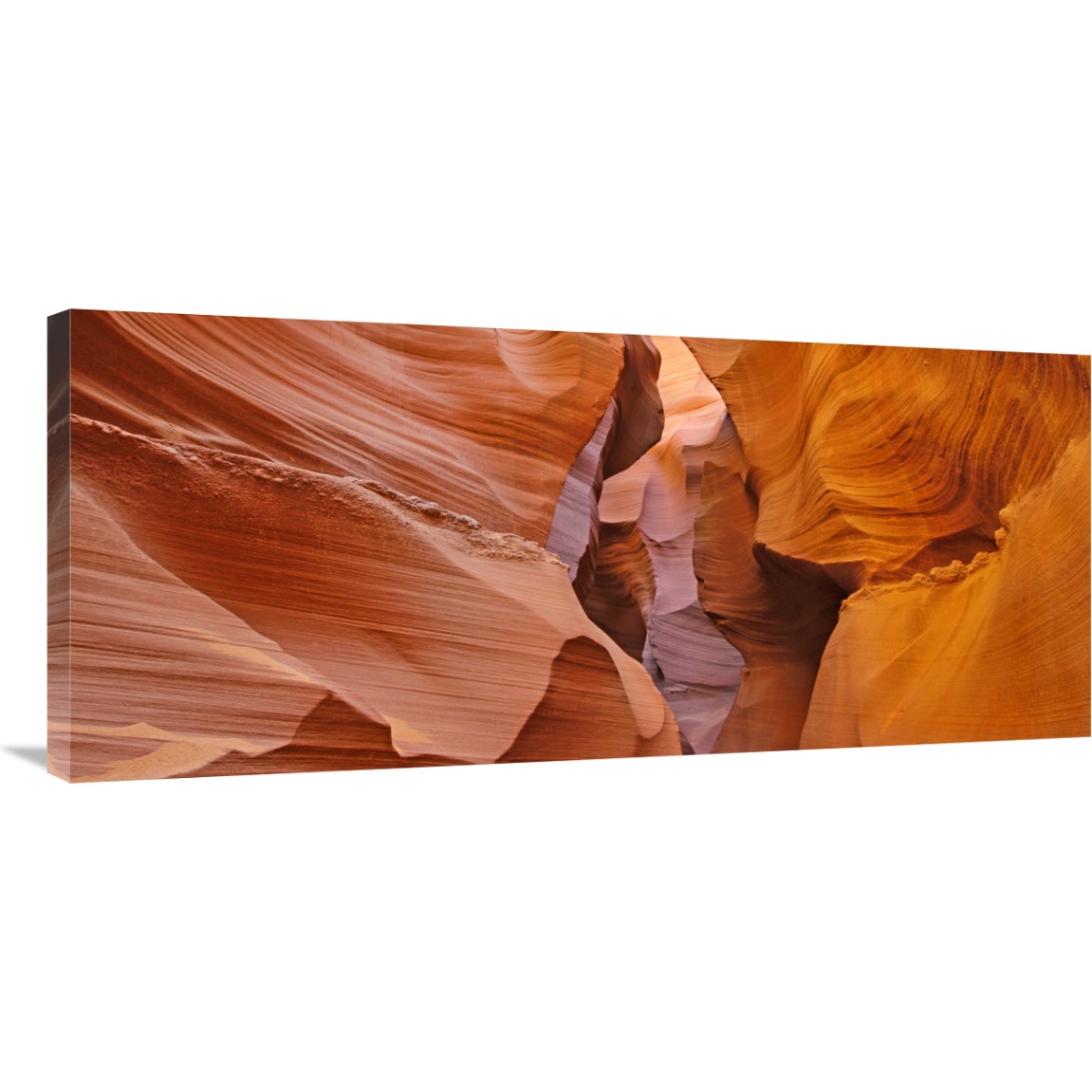 Slot Canyon VIII-Canvas Art-40&quotx17.6"